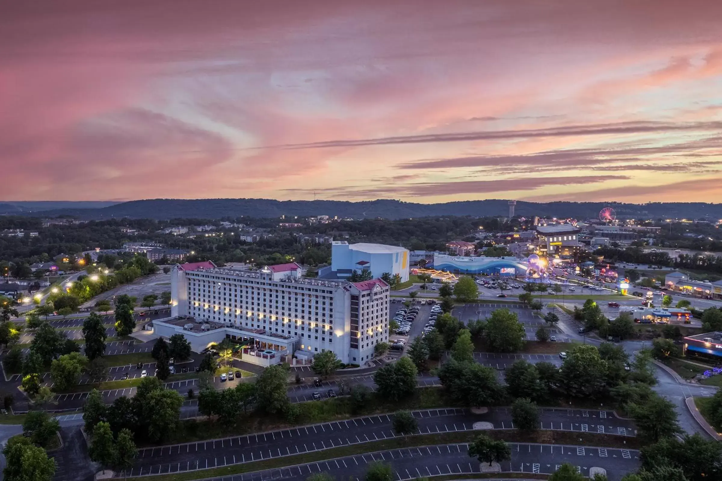 Property building, Bird's-eye View in Thousand Hills Resort Hotel