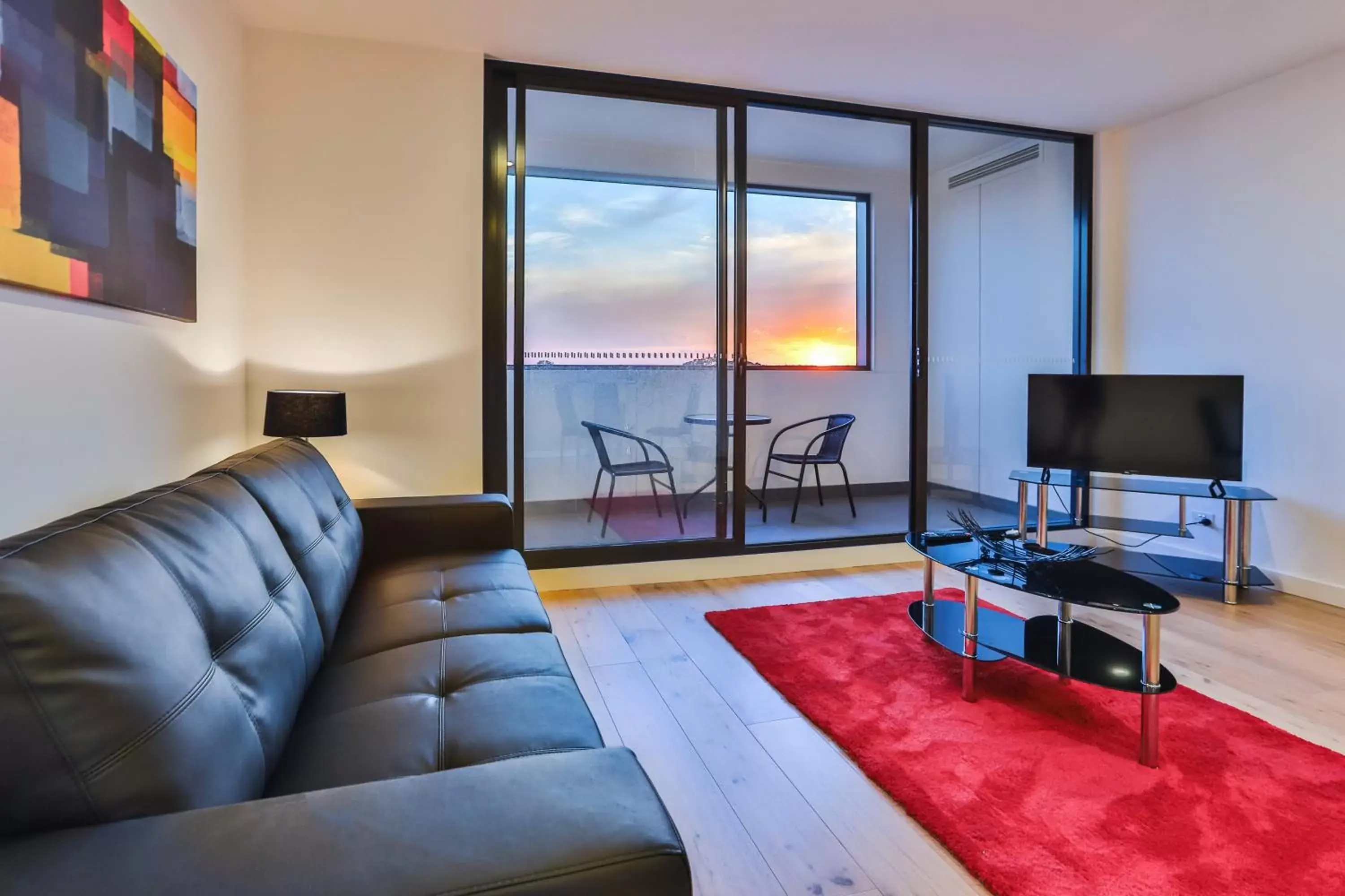 Living room, Seating Area in Melbourne Knox Central Apartment Hotel