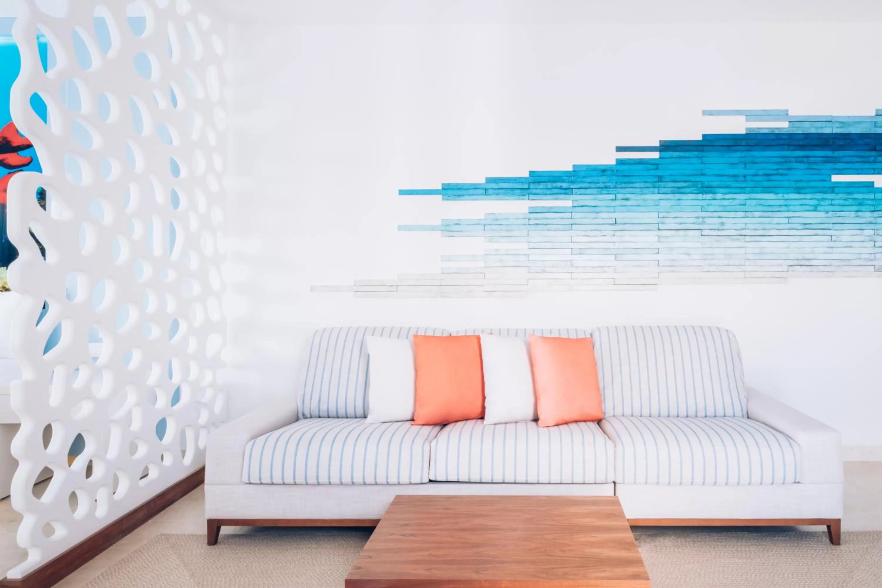 Seating area in Coral Level at Iberostar Selection Cancun