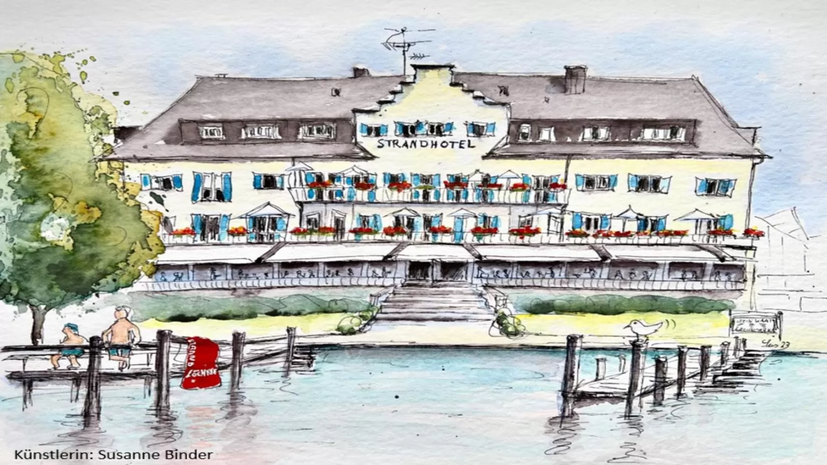 Property Building in Strandhotel Löchnerhaus