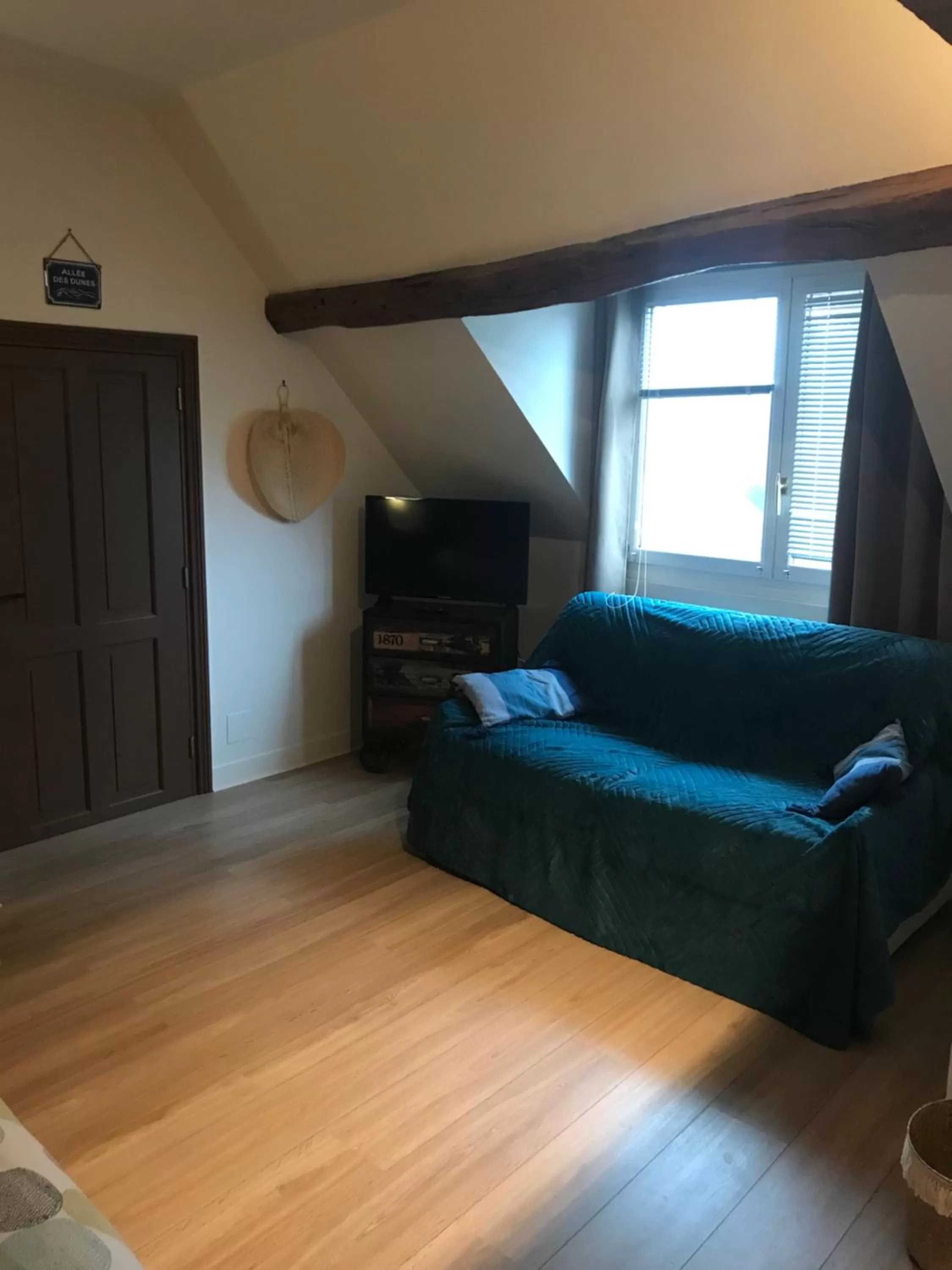 Seating area in la ferme des ruelles