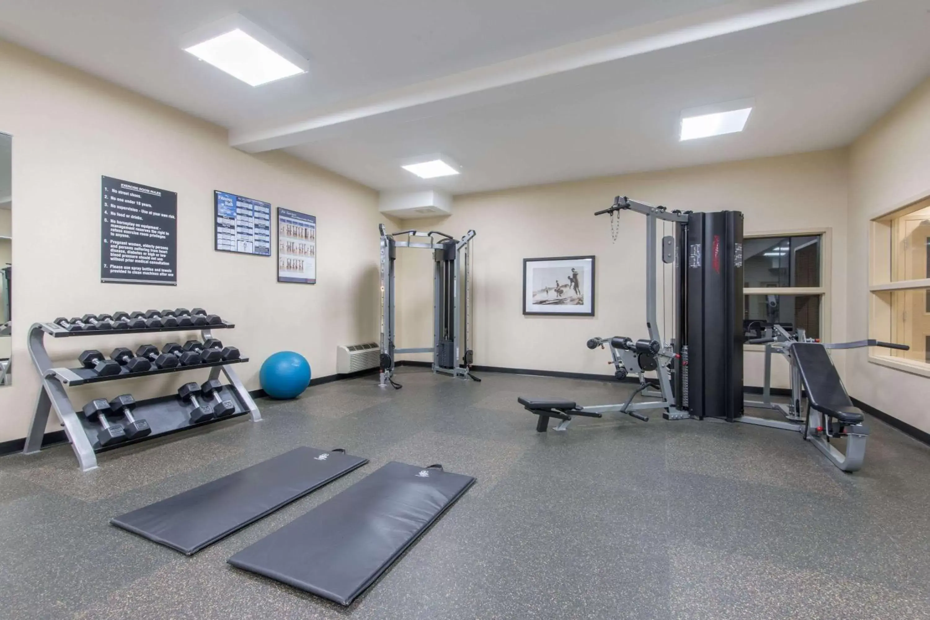 Fitness centre/facilities, Fitness Center/Facilities in Ramada by Wyndham Wainwright