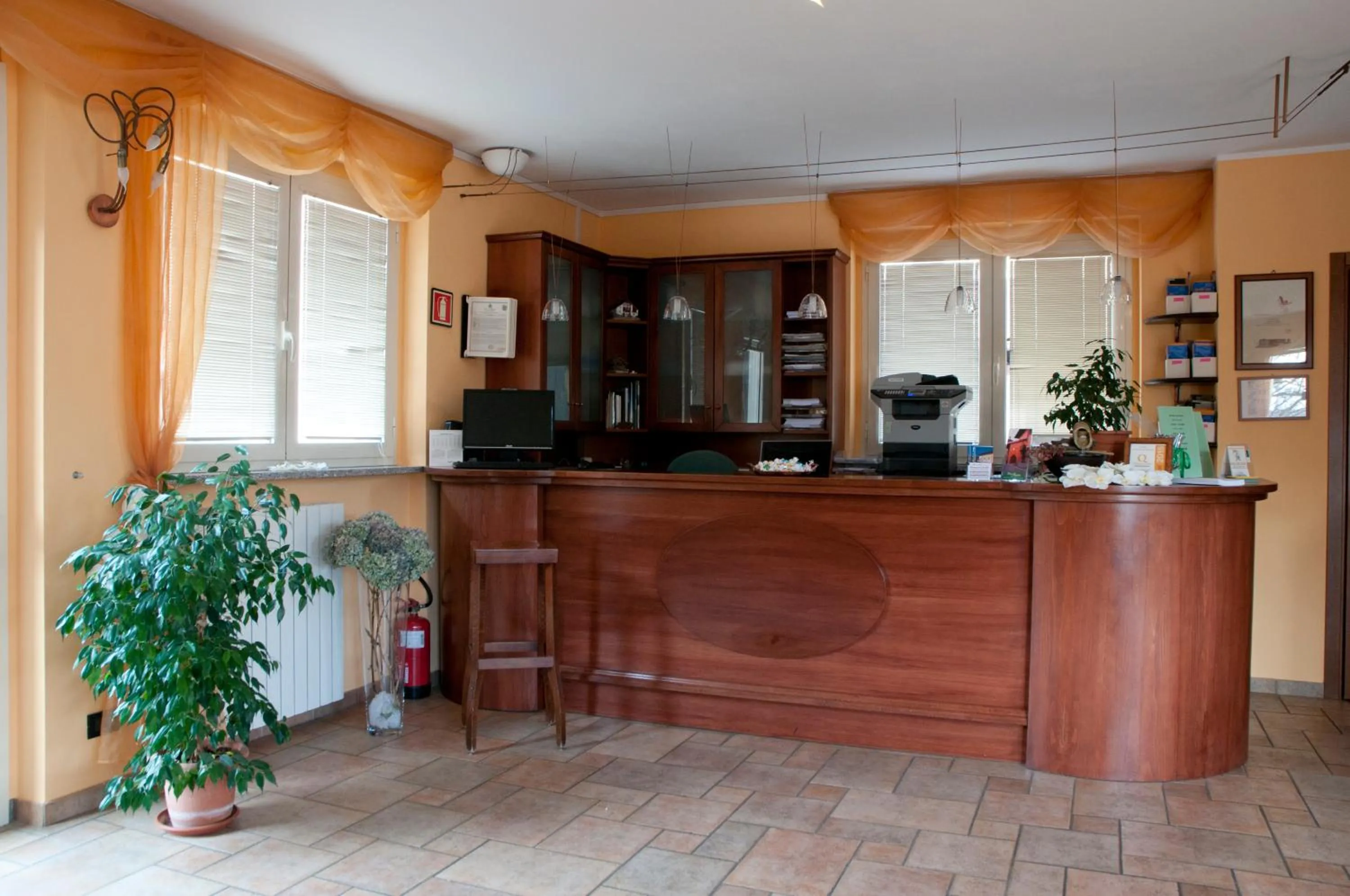 Lobby or reception in Hotel Agata