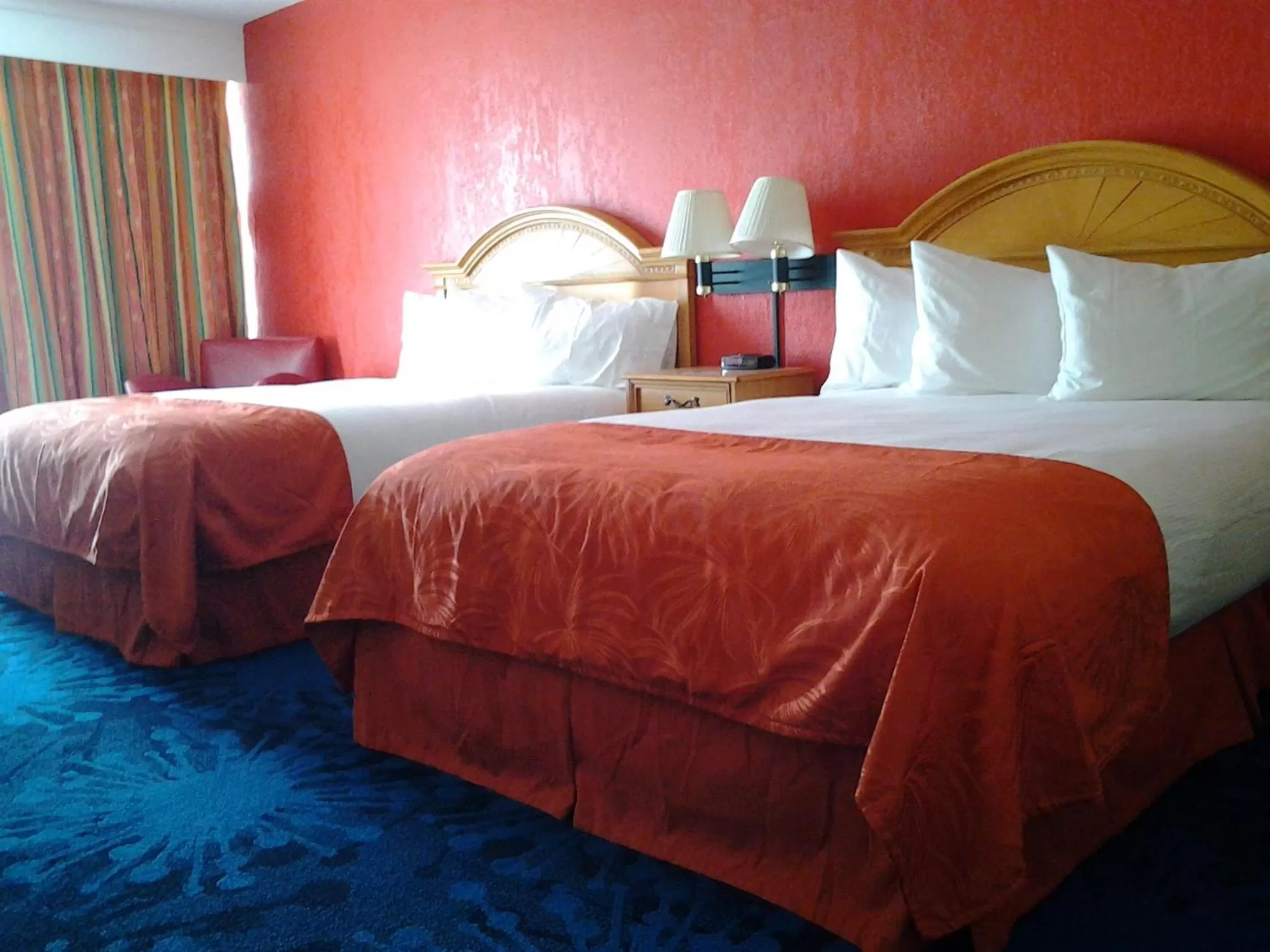 Double Room with Two Double Beds and Street View in Dolphin Beach Resort