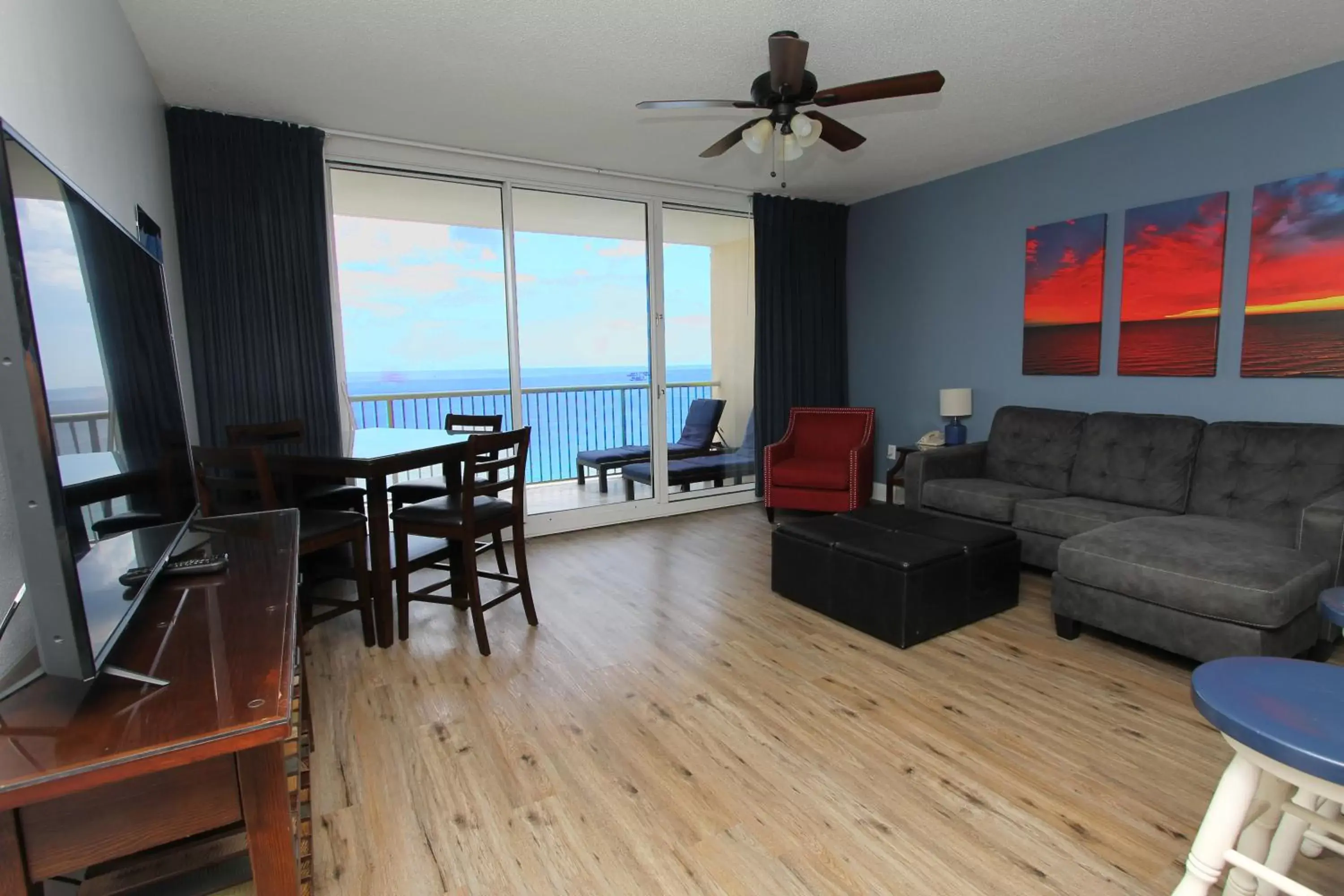 Seating Area in Majestic Beach Resort, Panama City Beach, Fl