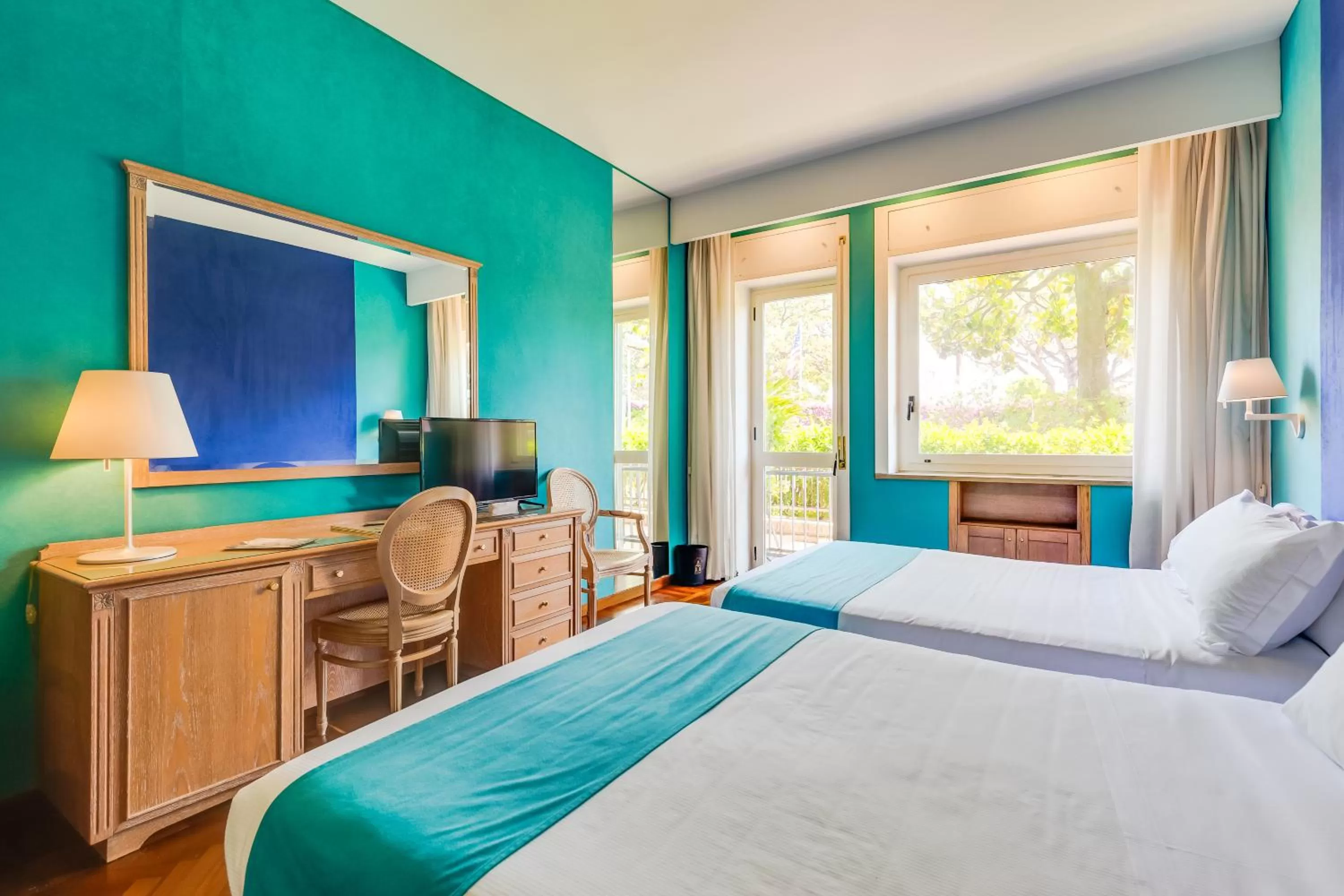 Bed in Culture Hotel Villa Capodimonte