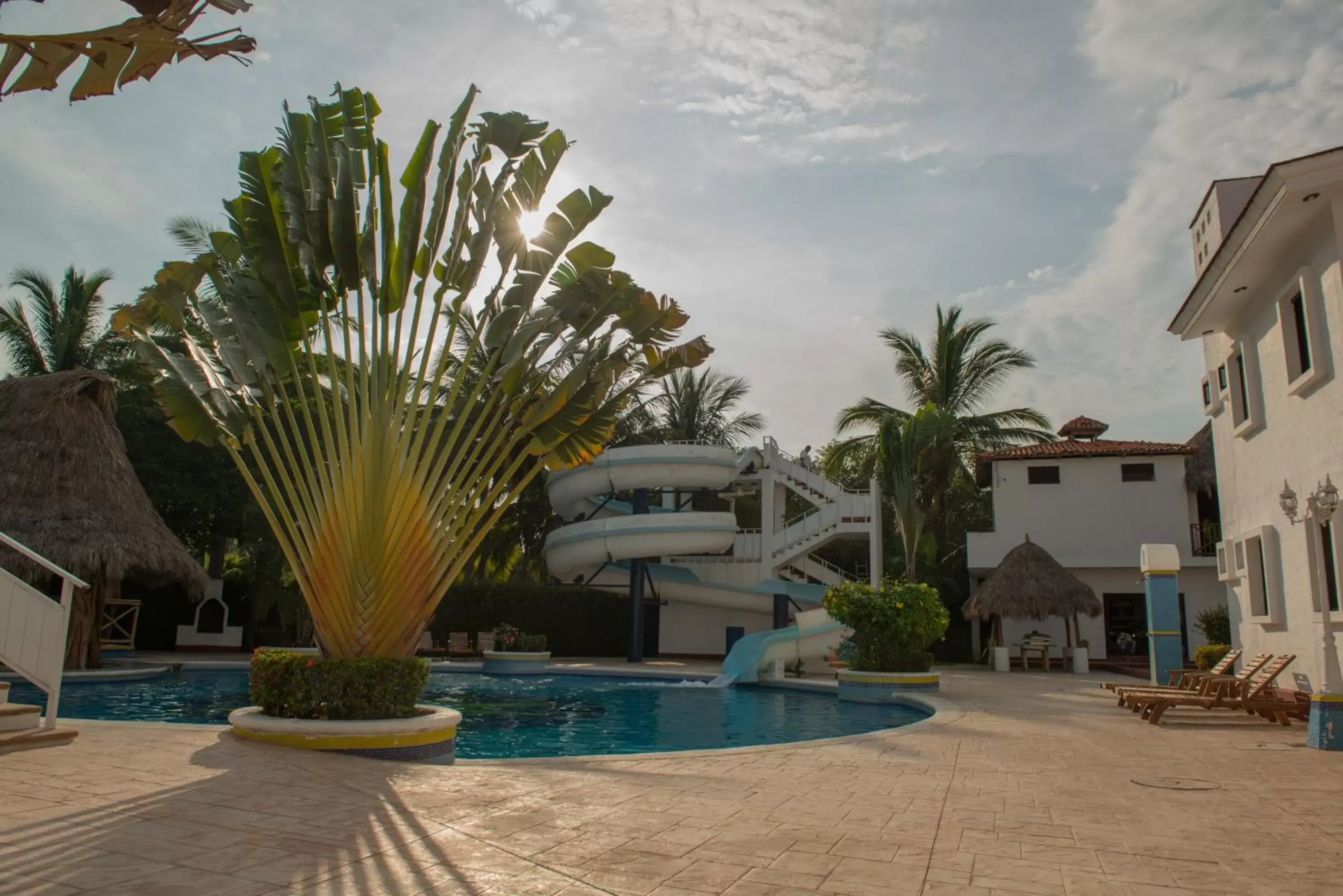 Swimming Pool in HOTEL VILLA AZUL