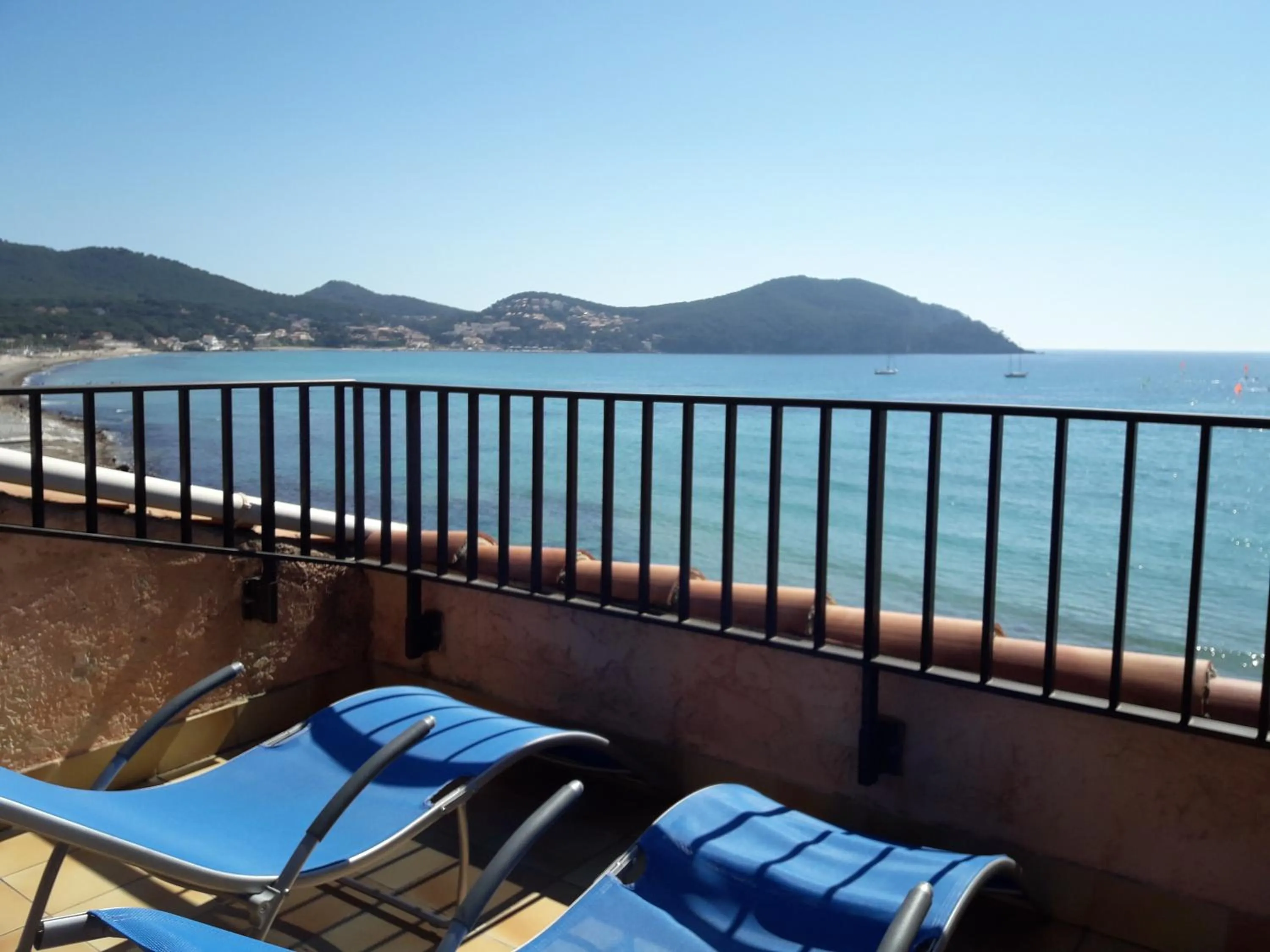 Balcony/Terrace in Hotel Chanteplage