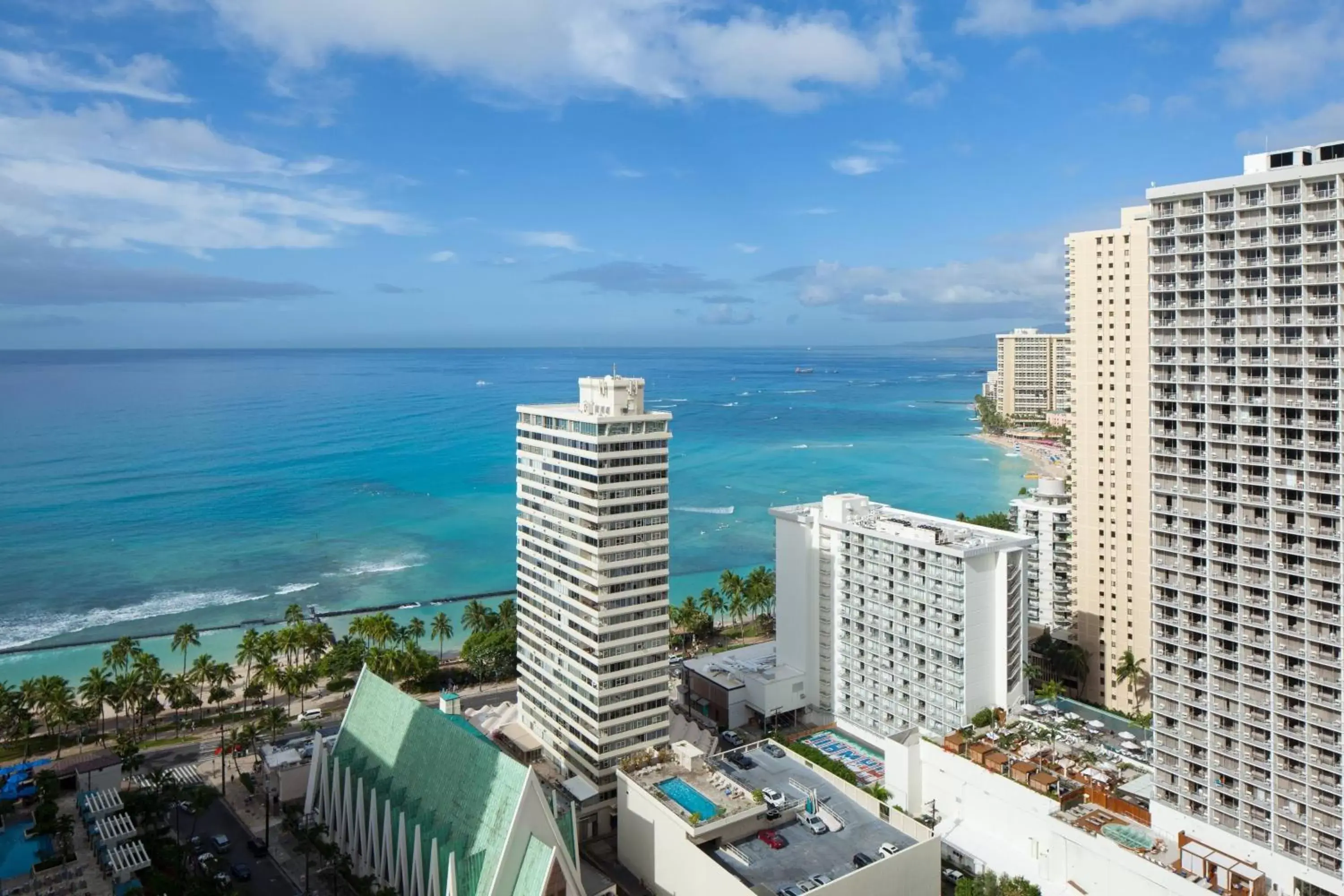 Property building, Bird's-eye View in Waikiki Beach Marriott Resort & Spa