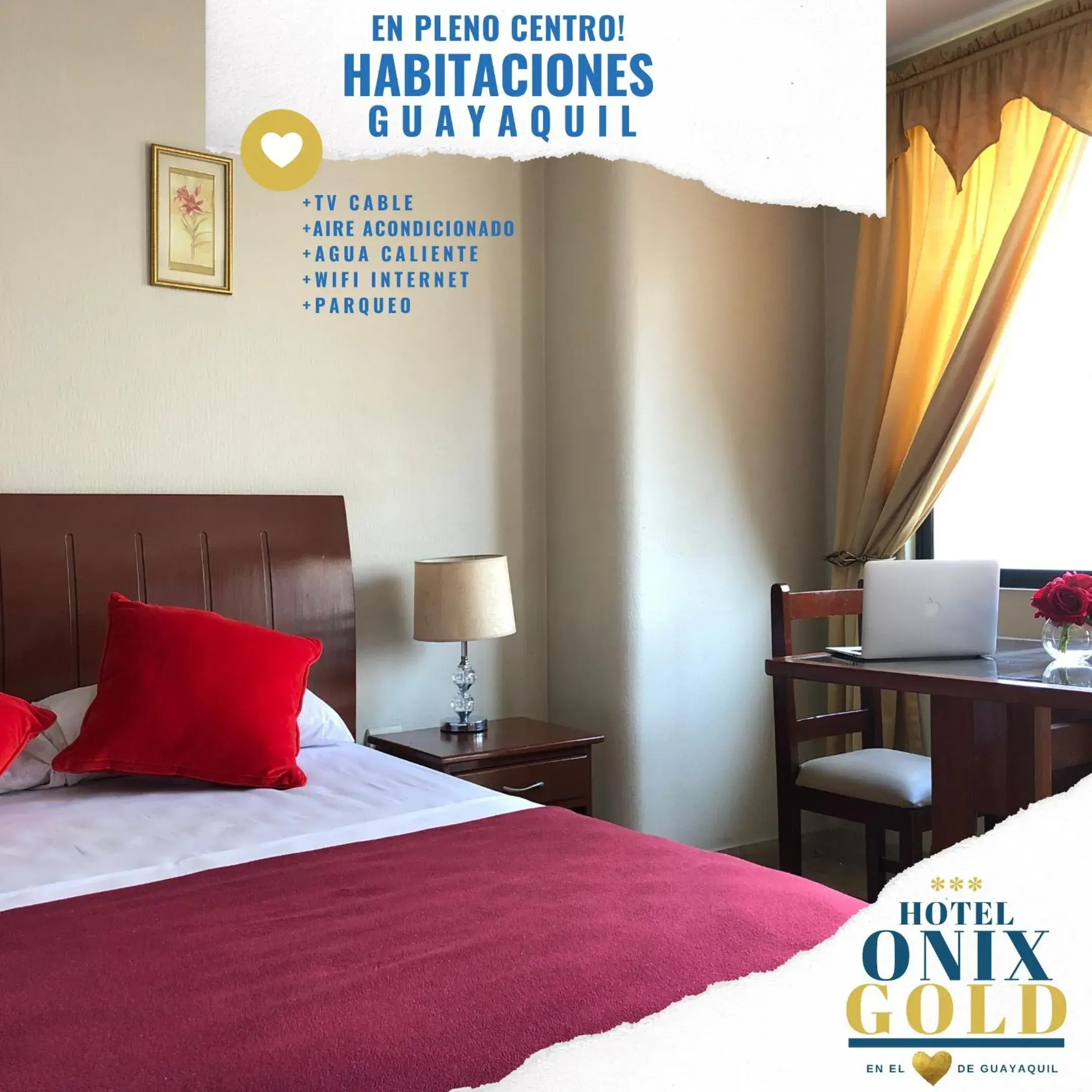 Bed in Hotel Onix Gold