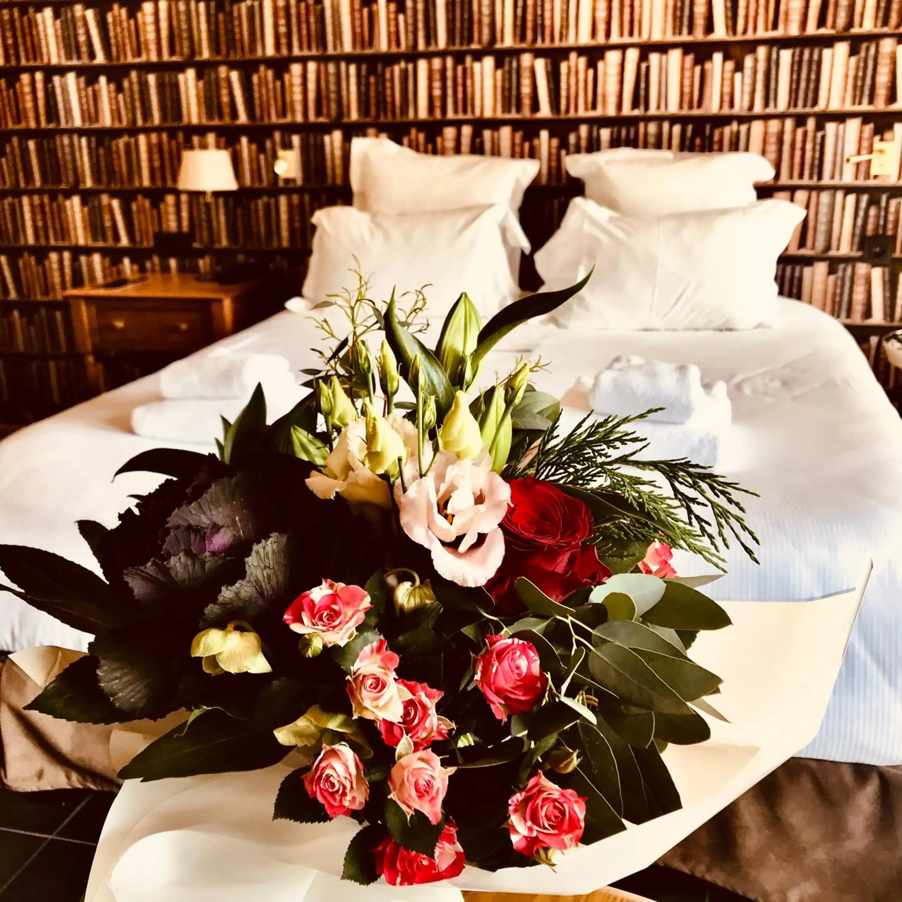 Bedroom, Bed in Hôtel Spa Vent d'Ouest Bedroom, Bed in Hôtel Spa Vent d'Ouest