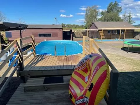 Pool view in Oasis Motel & Holiday Park Turangi