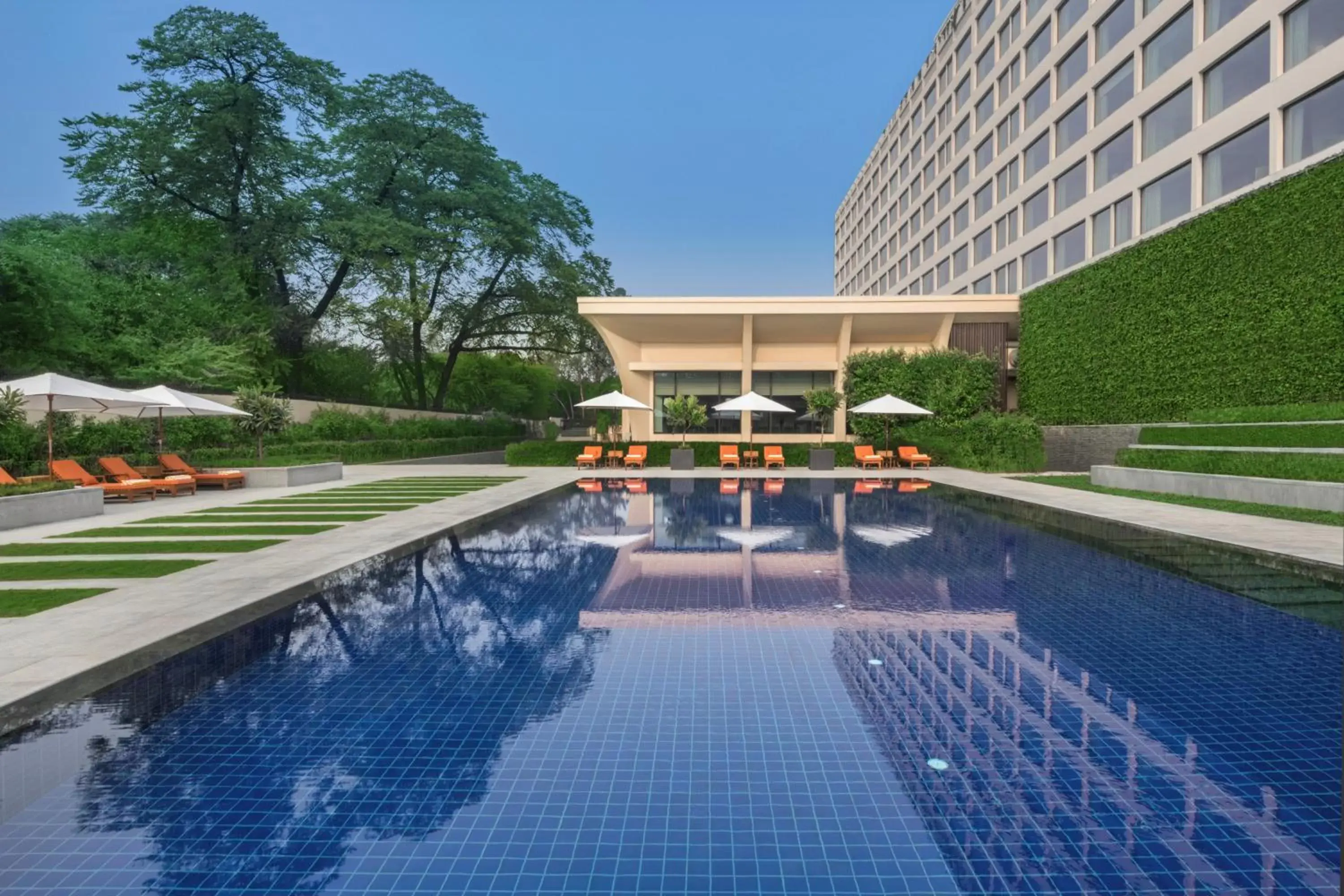 Swimming pool in The Oberoi New Delhi Swimming pool in The Oberoi New Delhi