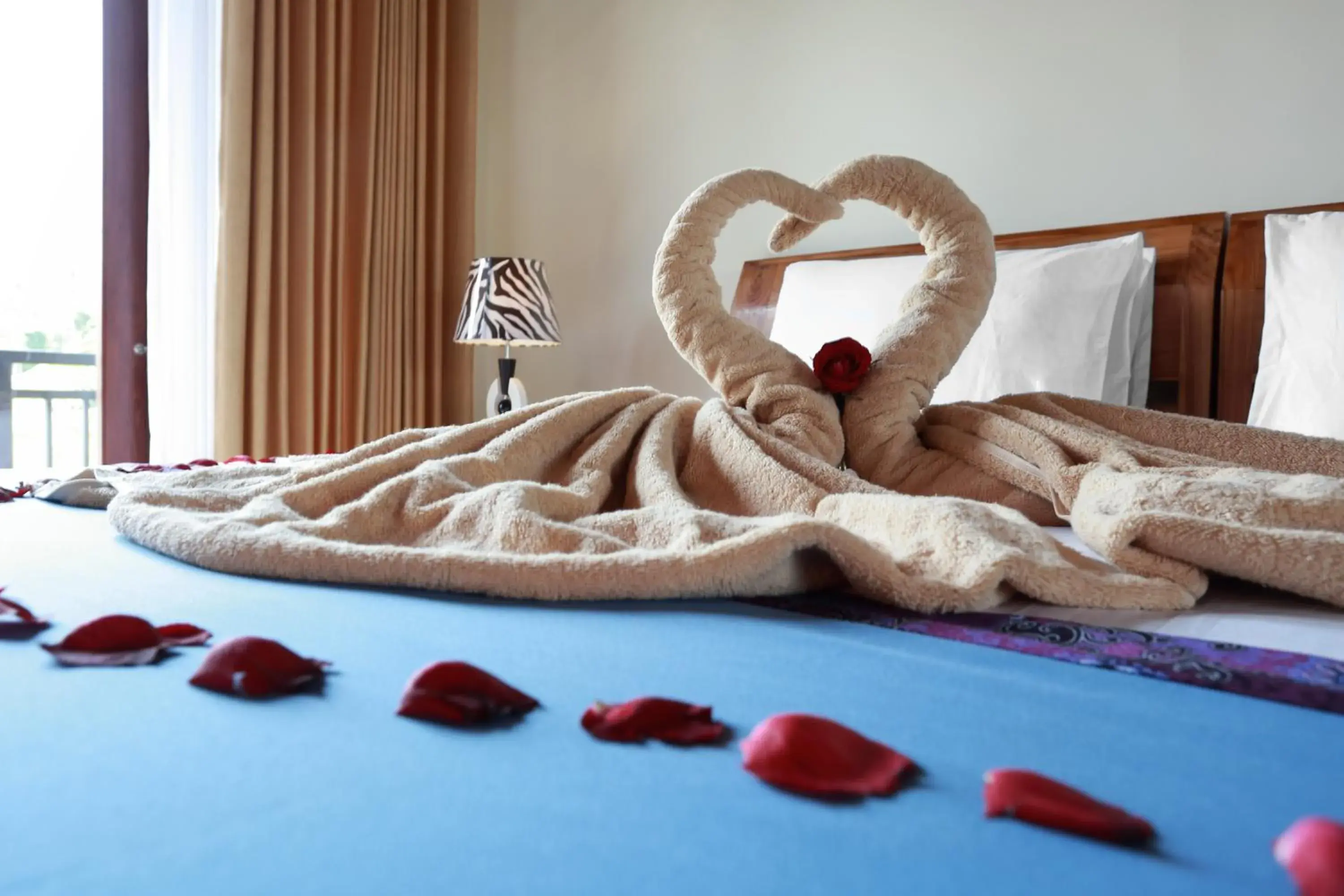 Decorative detail, Bed in Dewi Sri Private Villa Decorative detail, Bed in Dewi Sri Private Villa