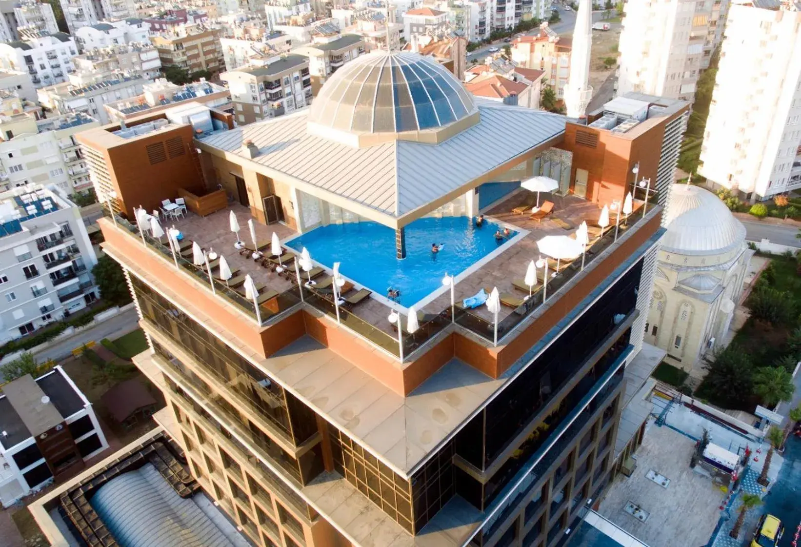 Bird's eye view, Bird's-eye View in Sky Business Hotel & Spa