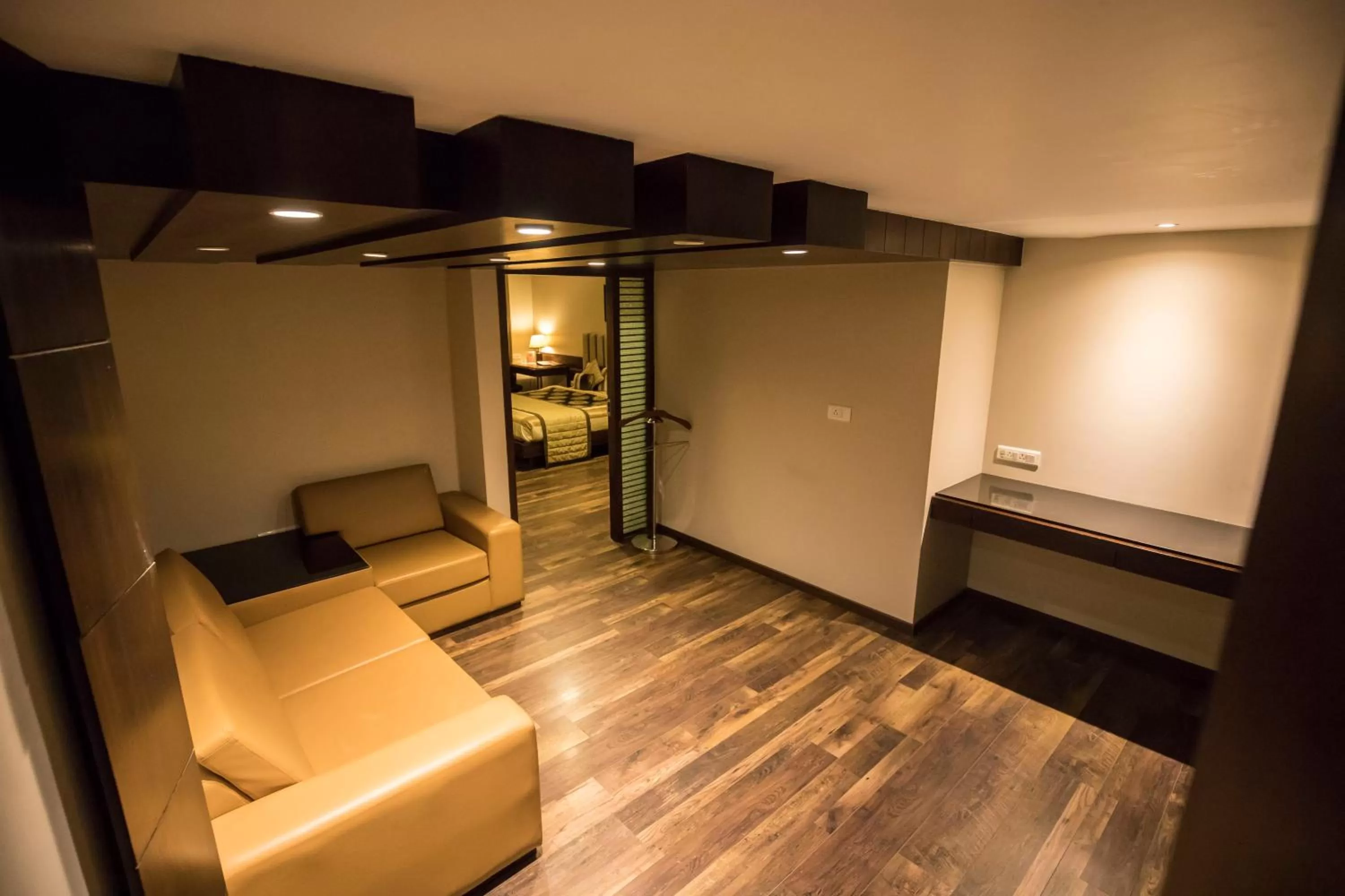 Seating area in Bizz The Hotel