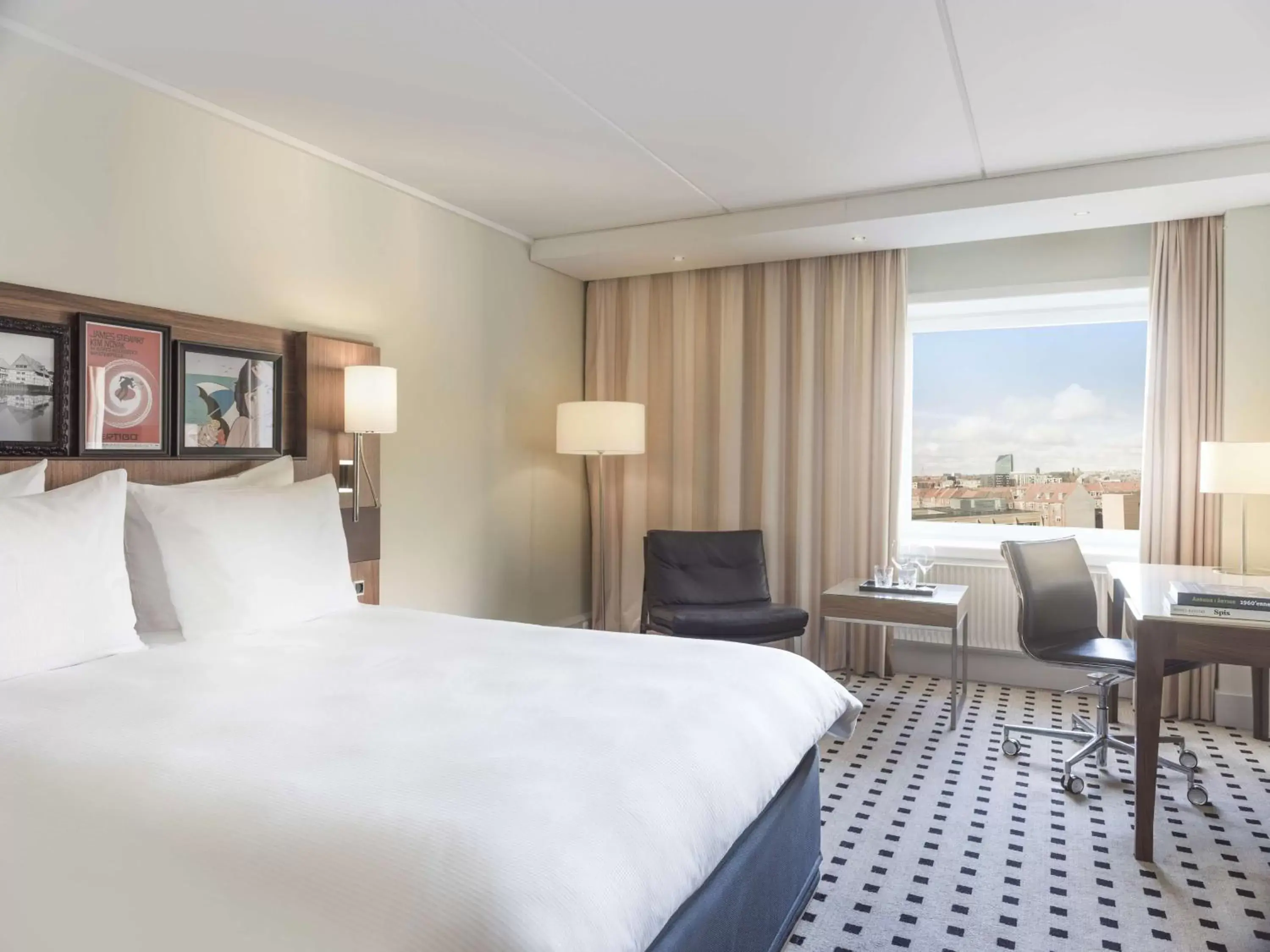 Bedroom, Bed in Radisson Blu Scandinavia Hotel Aarhus Bedroom, Bed in Radisson Blu Scandinavia Hotel Aarhus