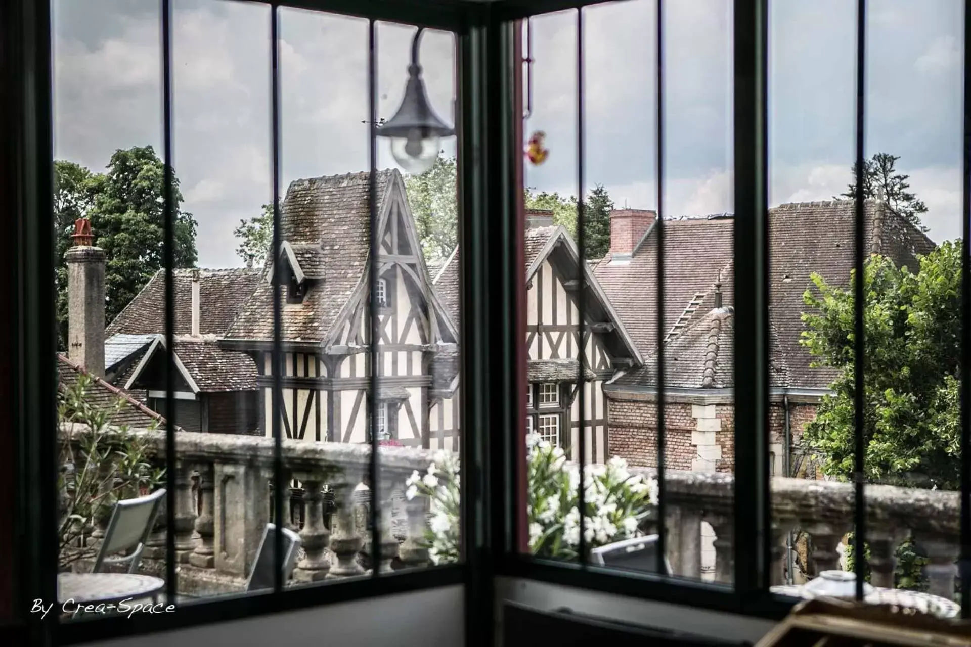 City view in Logis Hotel La Tourelle du Beffroi