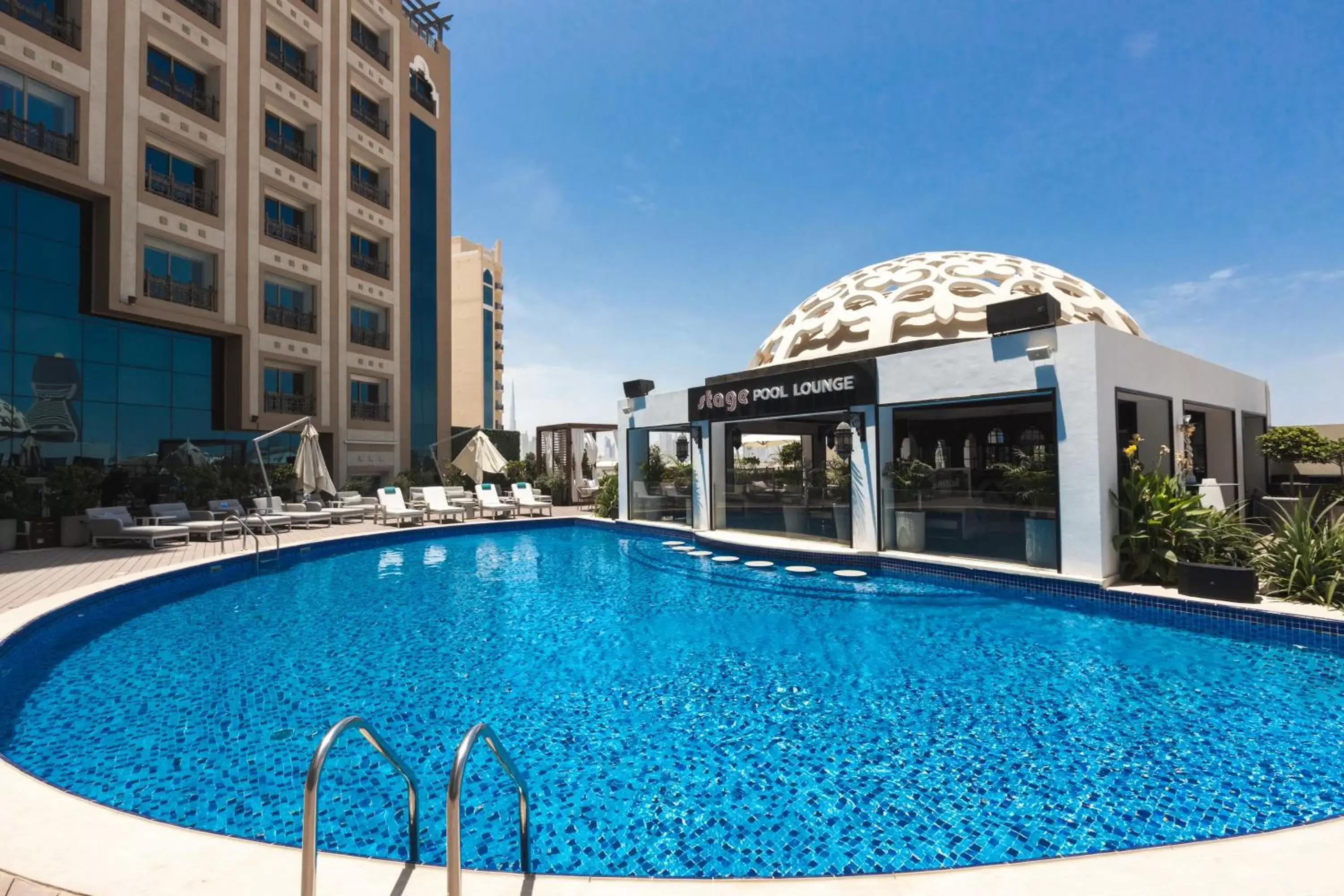 Swimming pool, Property Building in Occidental Al Jaddaf, Dubai