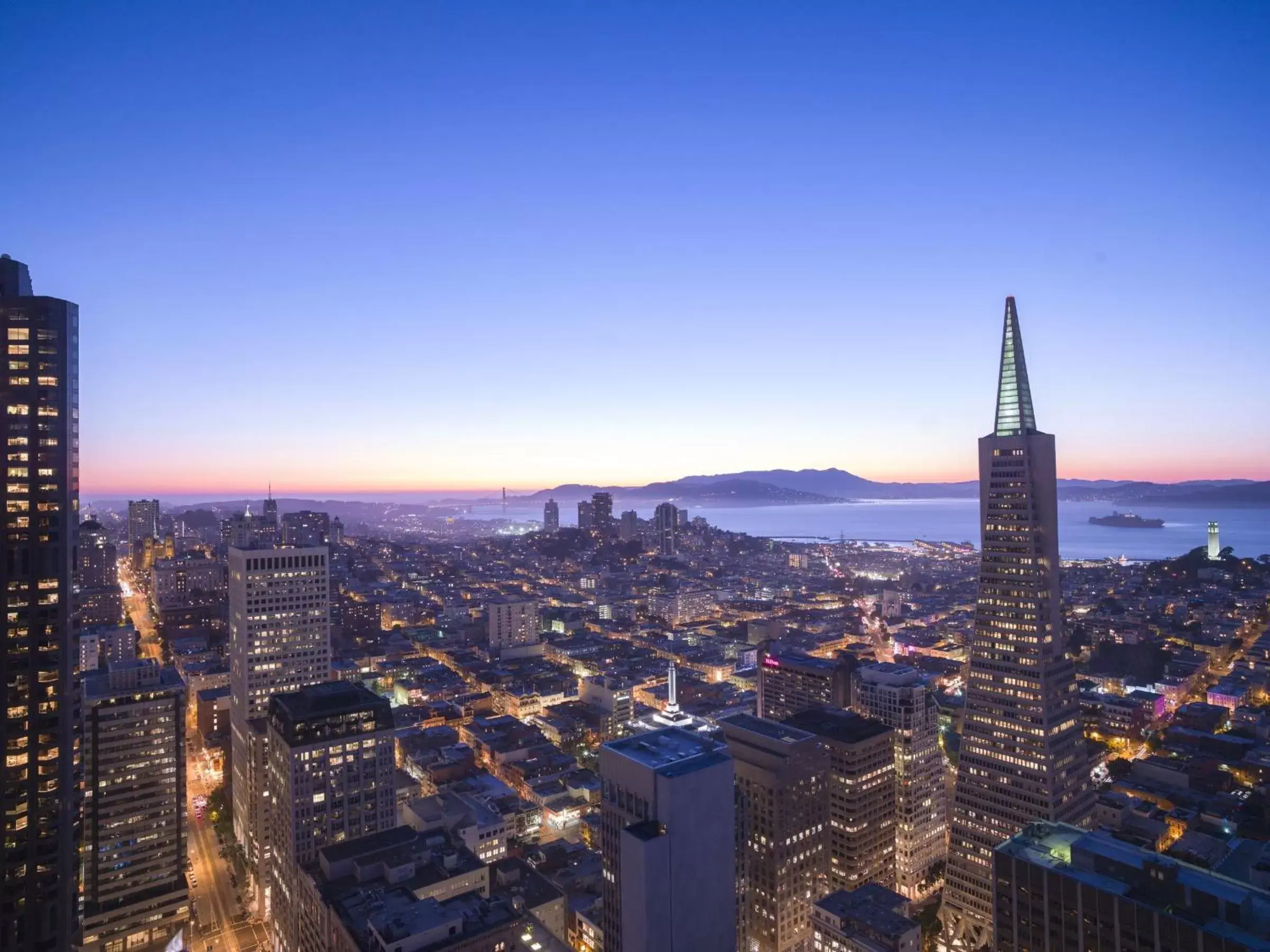 View (from property/room) in Four Seasons Hotel San Francisco at Embarcadero View (from property/room) in Four Seasons Hotel San Francisco at Embarcadero