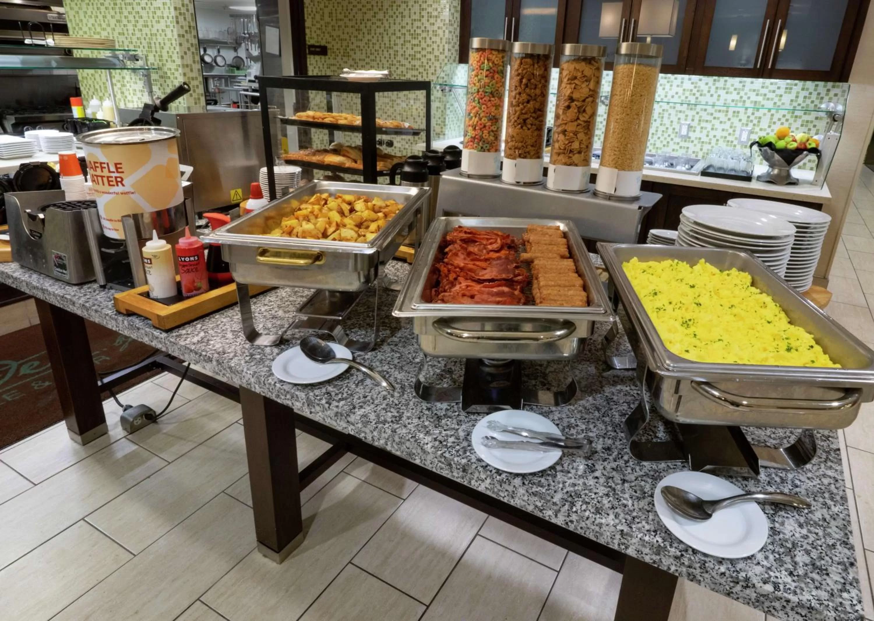 Breakfast in The Hilton Garden Inn Buffalo-Downtown