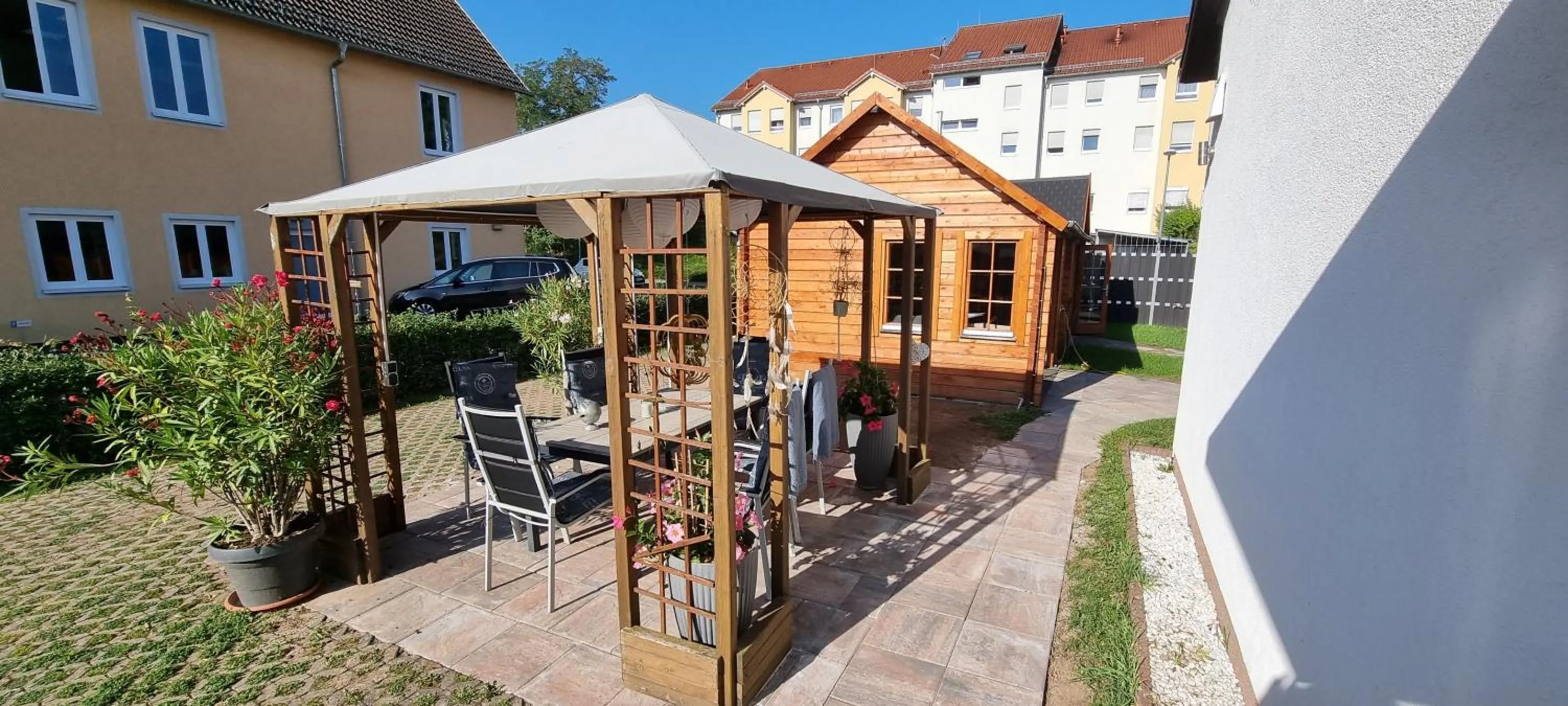 Garden in Apartmenthaus Wertheim