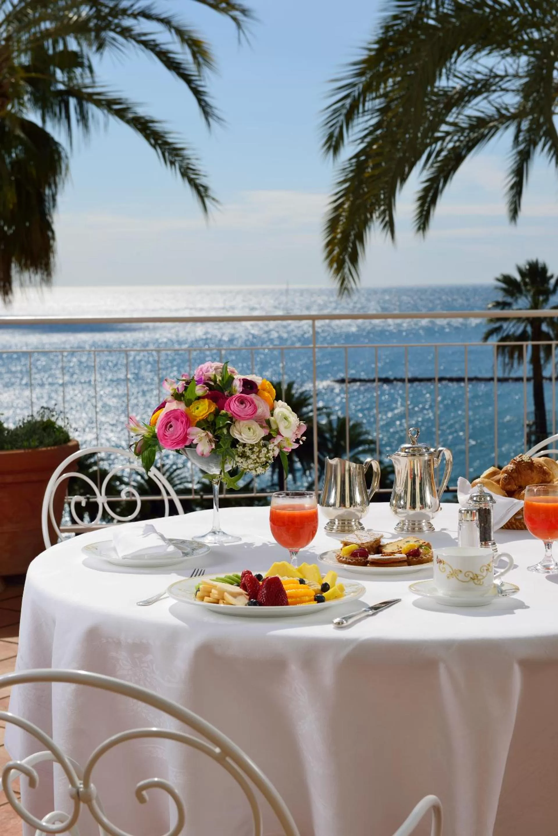 Balcony/Terrace in Royal Hotel Sanremo