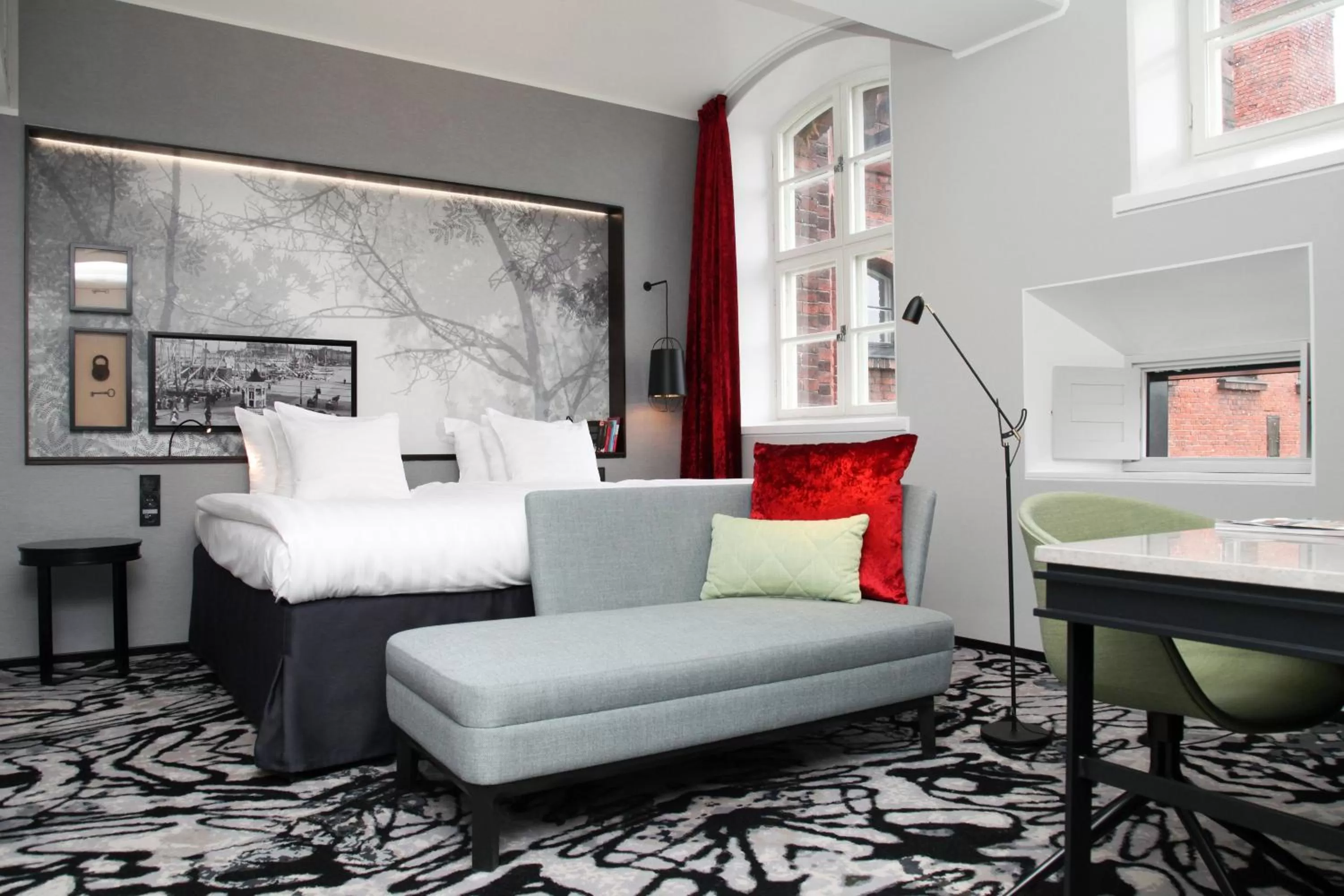 Photo of the whole room, Bed in Hotel Katajanokka, Helsinki, a Tribute Portfolio Hotel