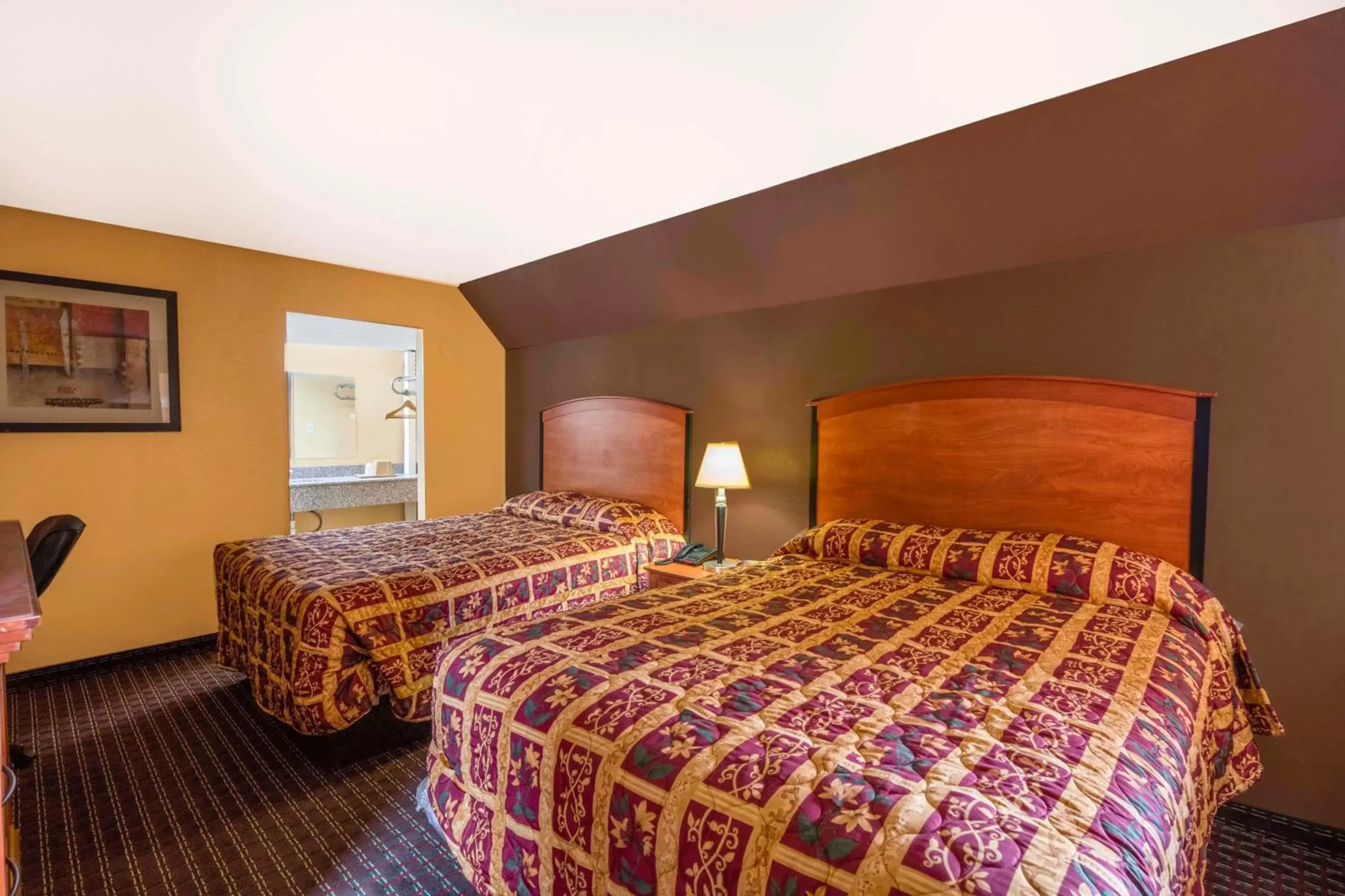 Bedroom, Bed in Oyo Hotel Odessa TX, East Business 20