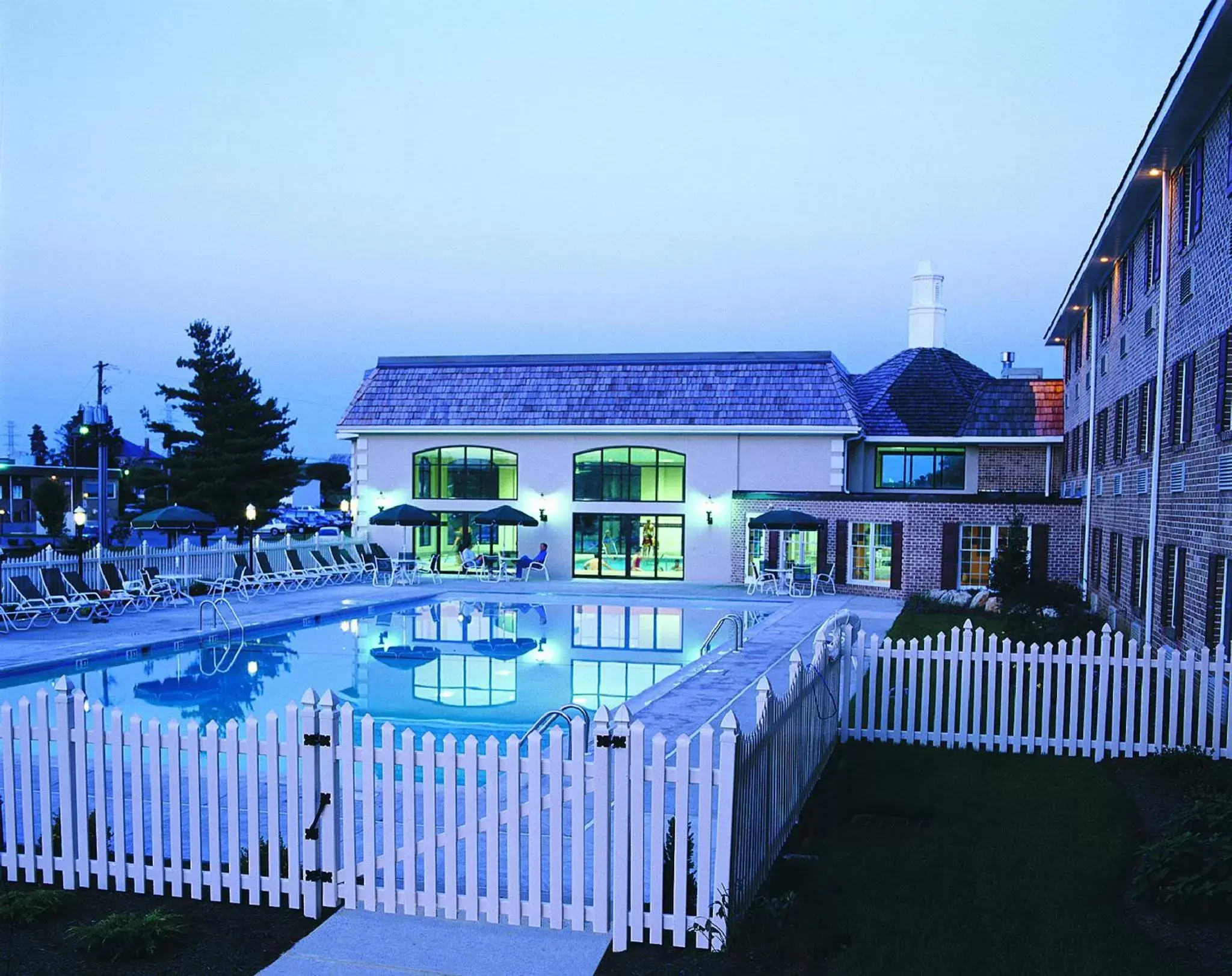 Pool view, Property Building in Bird-in-Hand Family Inn