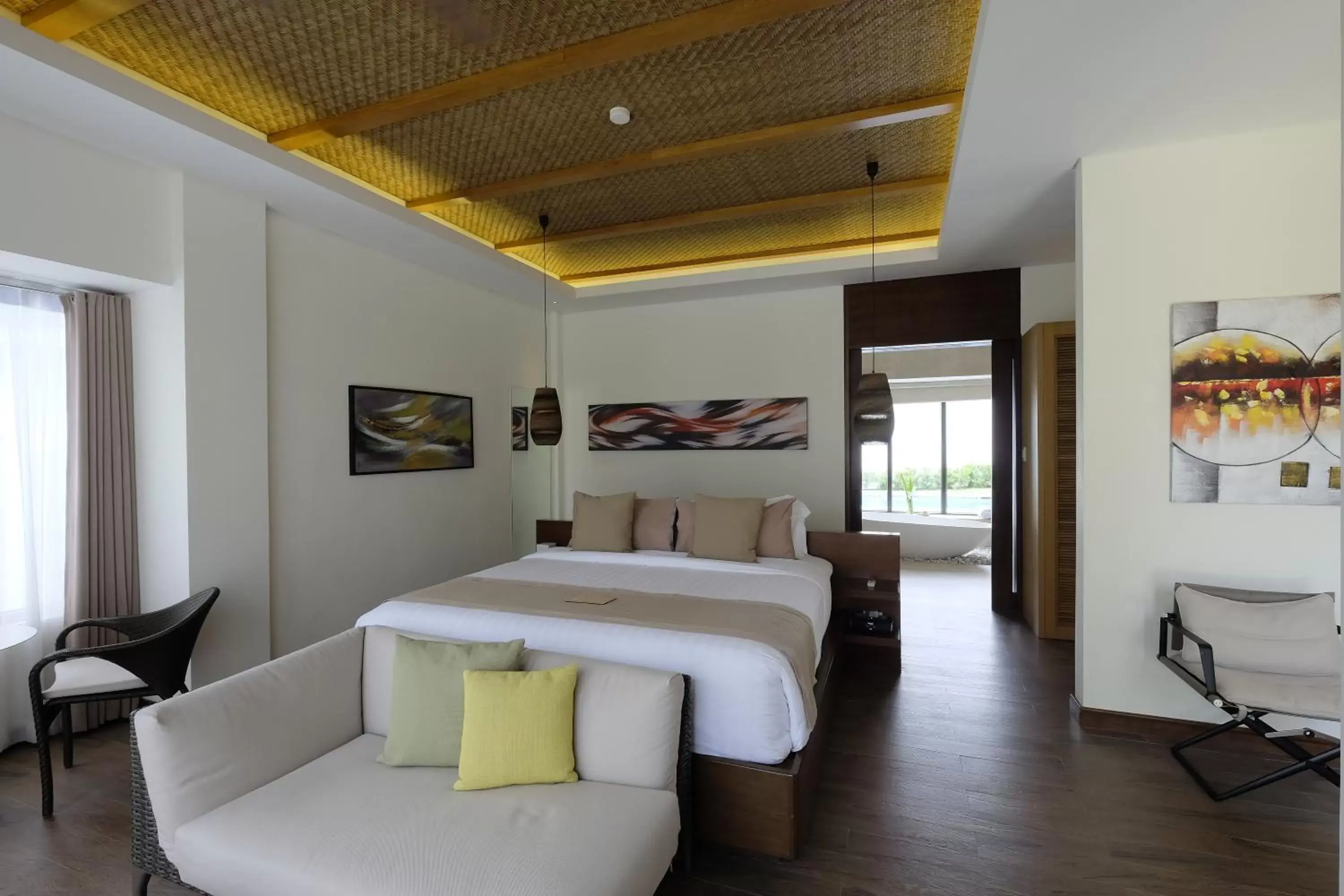 Bed in Kandaya Resort Bed in Kandaya Resort