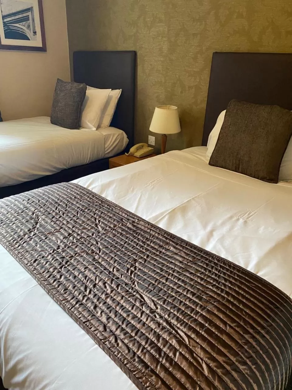 Bedroom, Bed in Manor Hotel by Greene King Inns