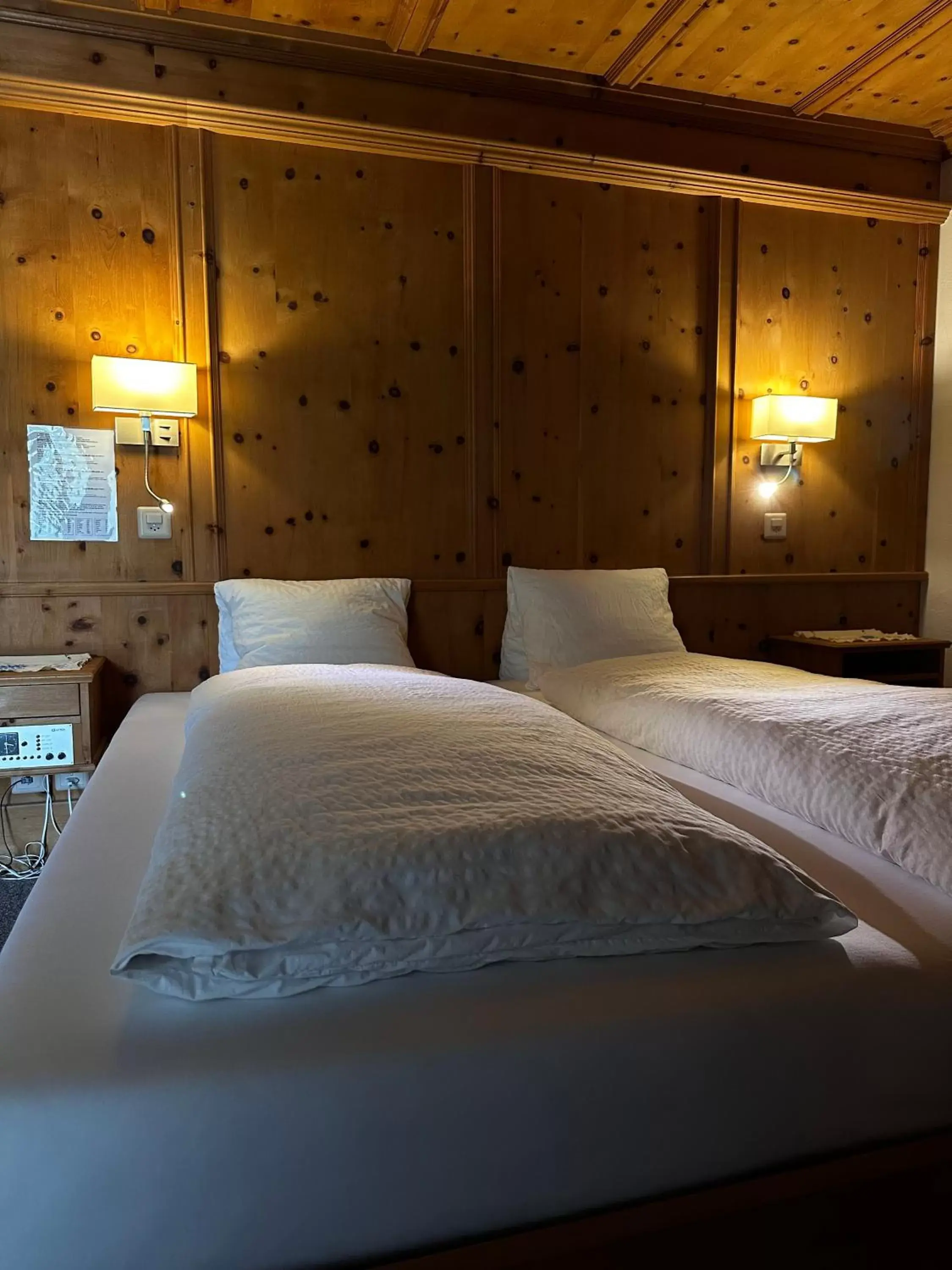 Bed in Hotel Acla Filli