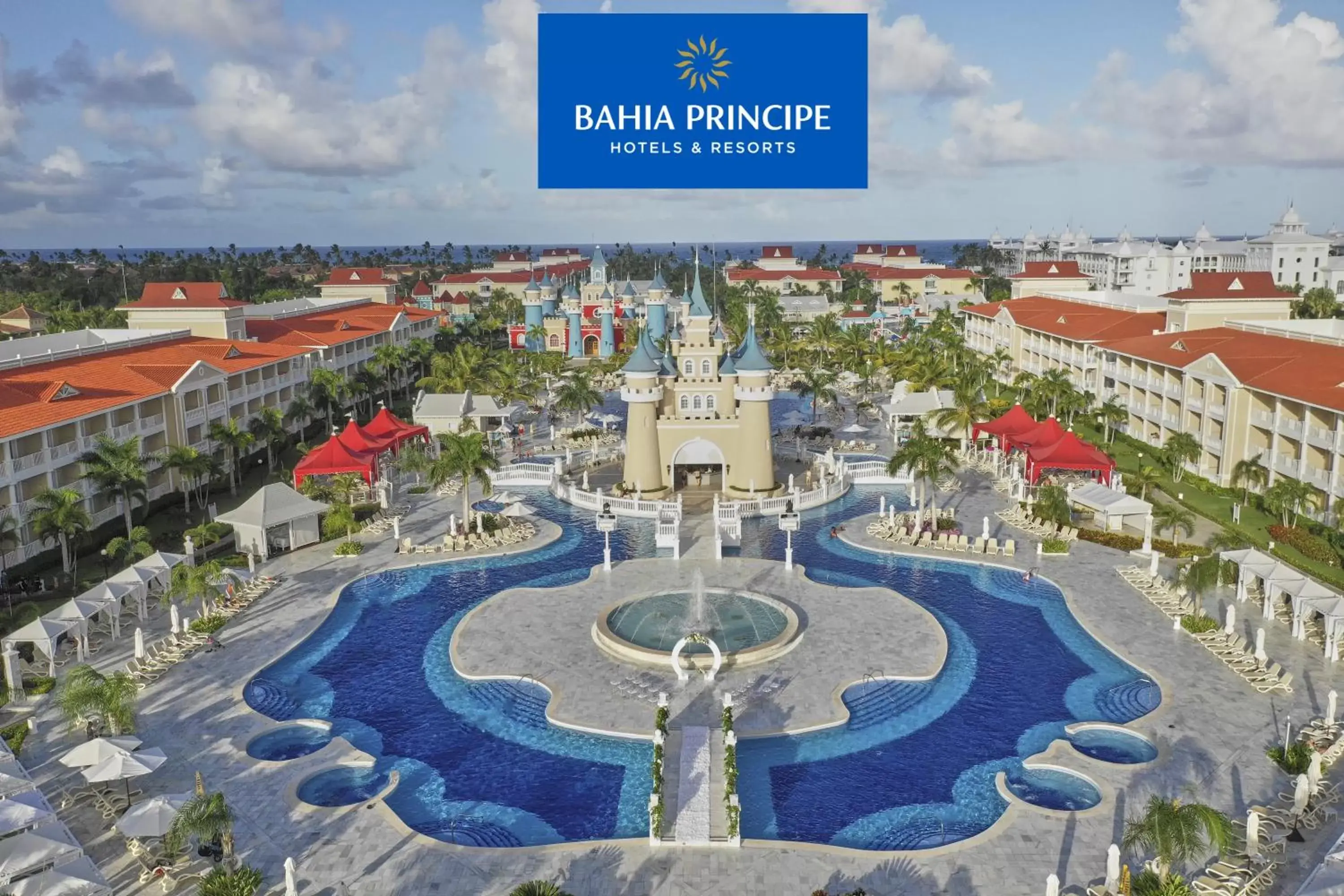 Property building, Bird's-eye View in Bahia Principe Fantasia Punta Cana - All Inclusive