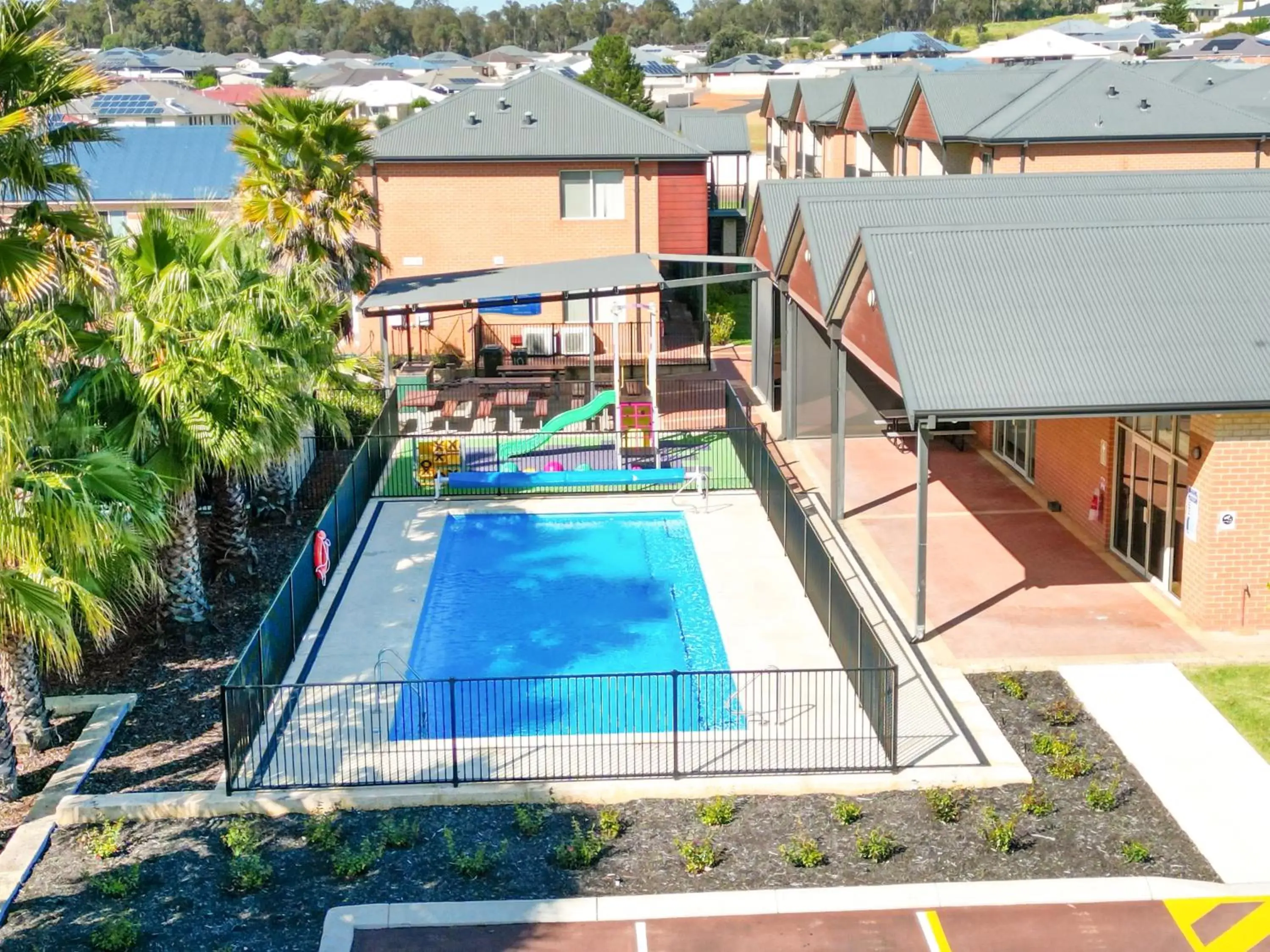 Pool View in Collie Ridge Resort