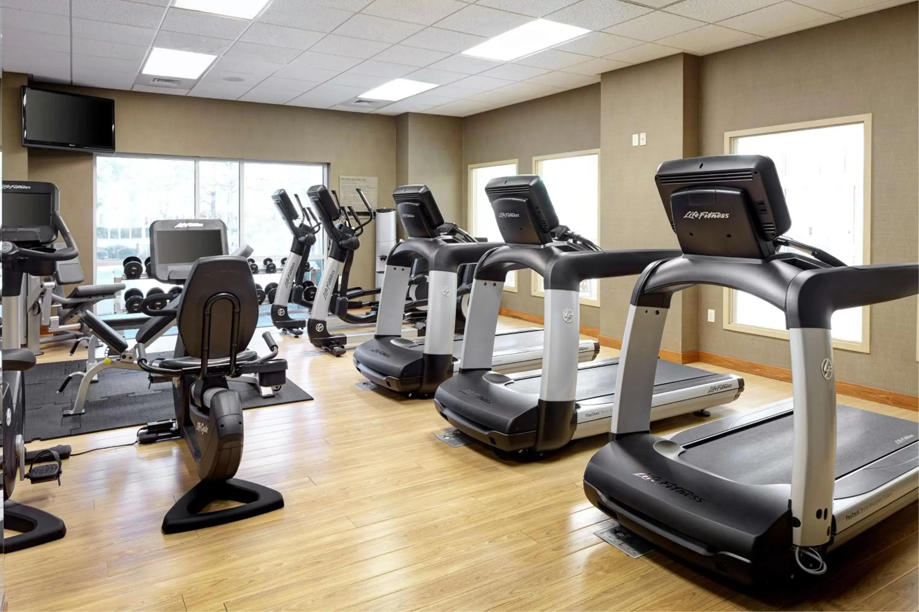 Fitness centre/facilities in Hyatt House Seattle Bellevue