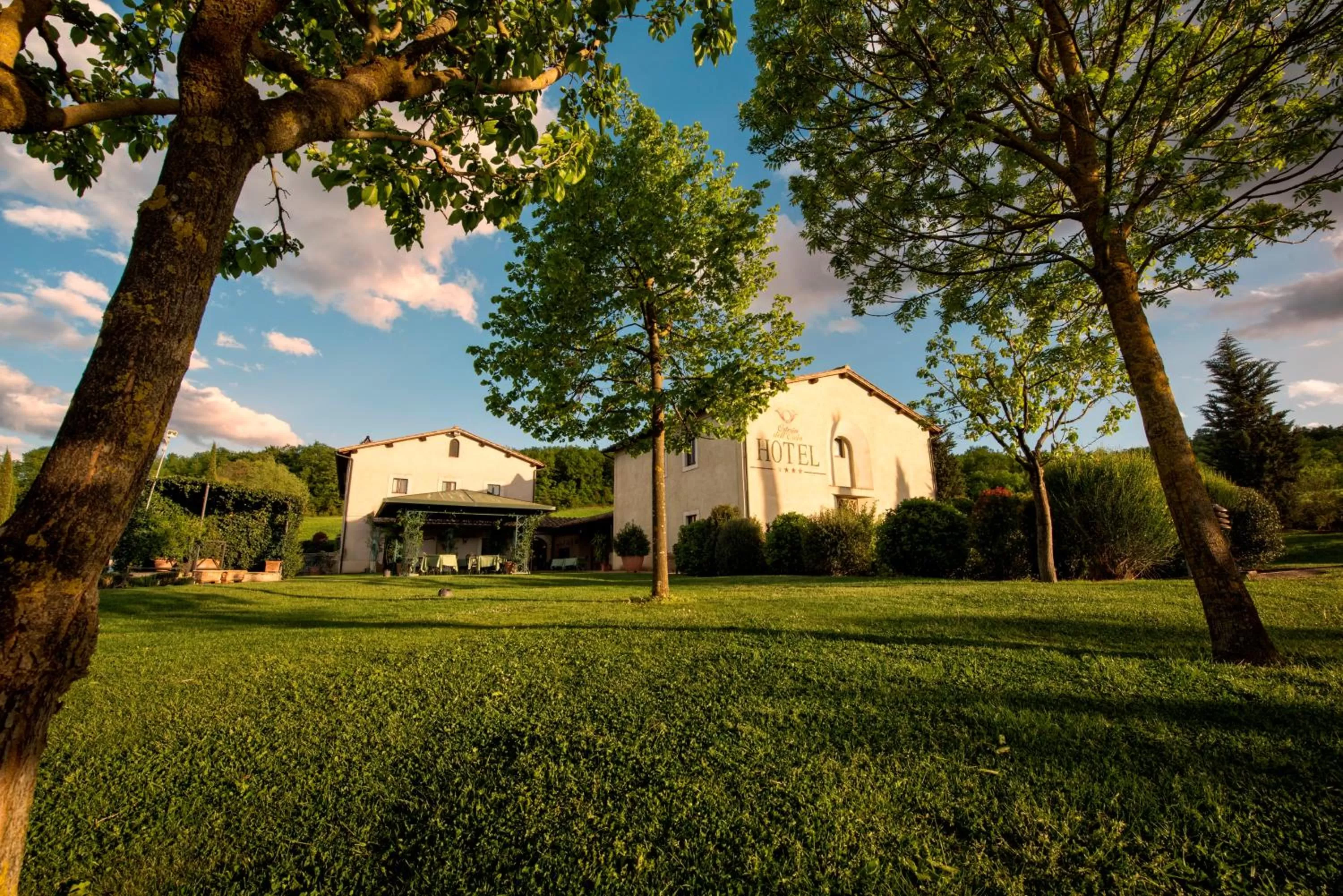 Garden in Relais Osteria Dell'Orcia