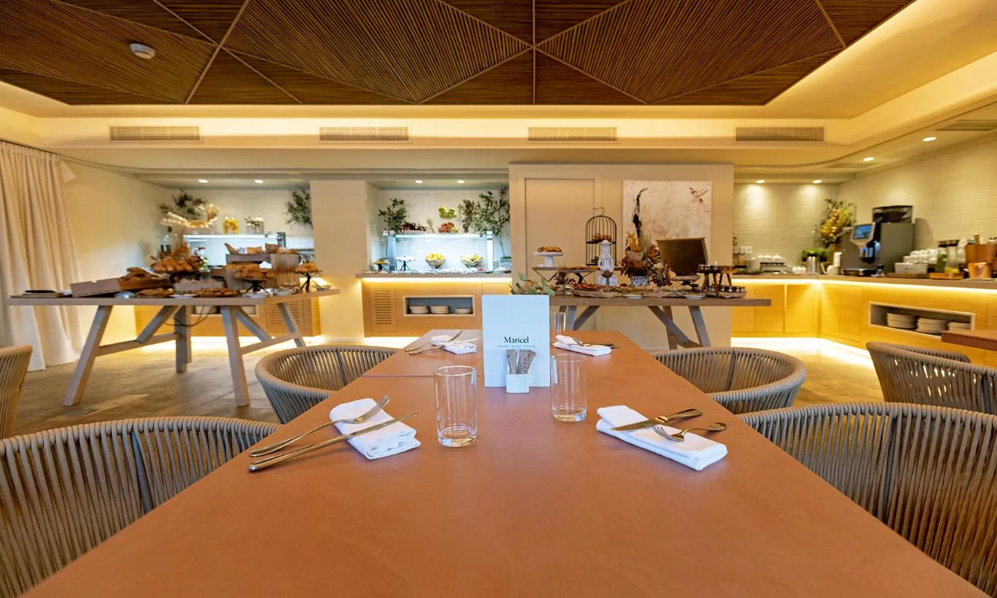 Buffet breakfast in Hospes Maricel y Spa, Palma de Mallorca, a Member of Design Hotels