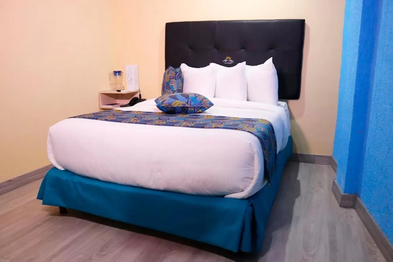 Bed in Hotel Alto Mar