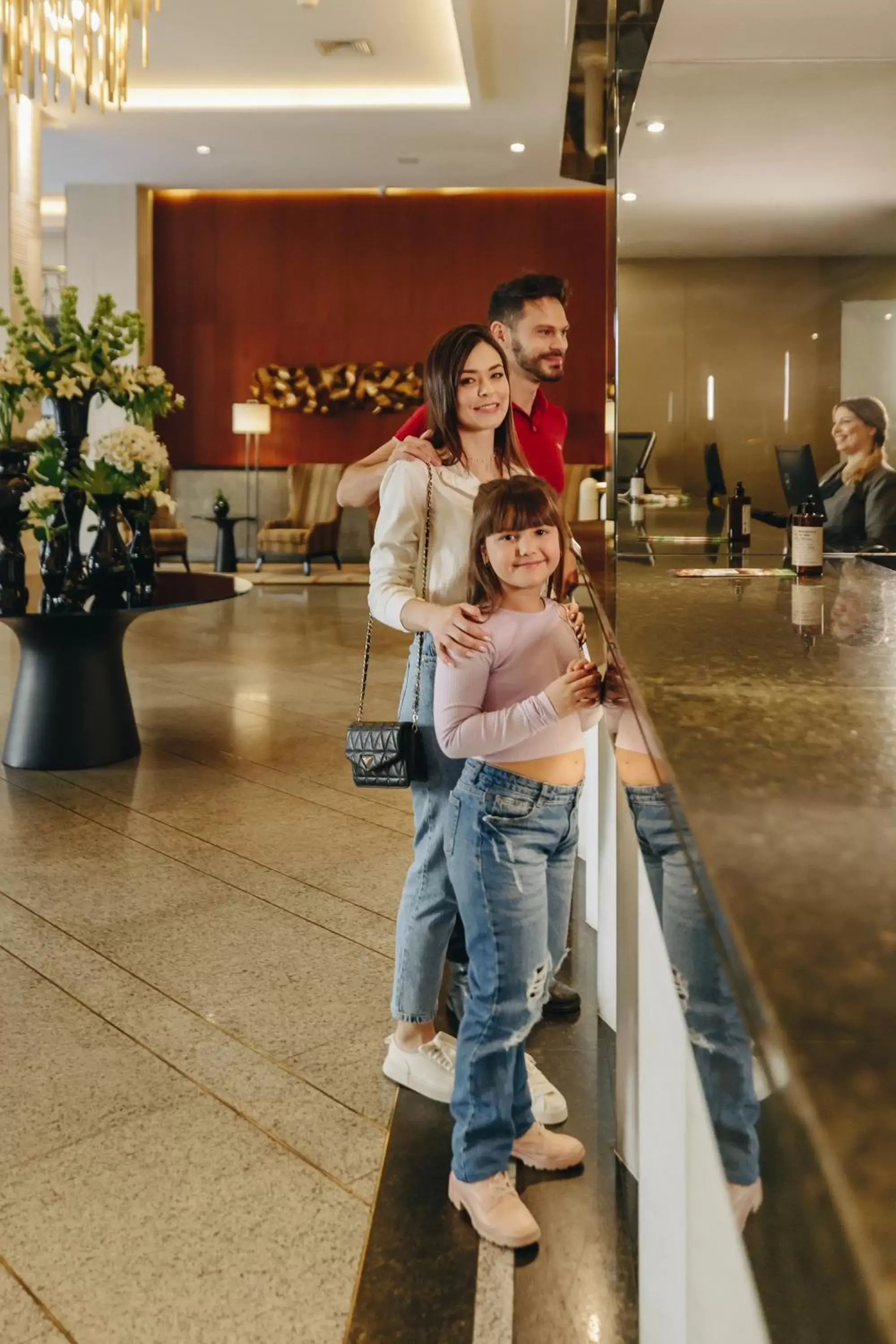 Lobby or reception, Family in Bourbon Curitiba Hotel & Suítes