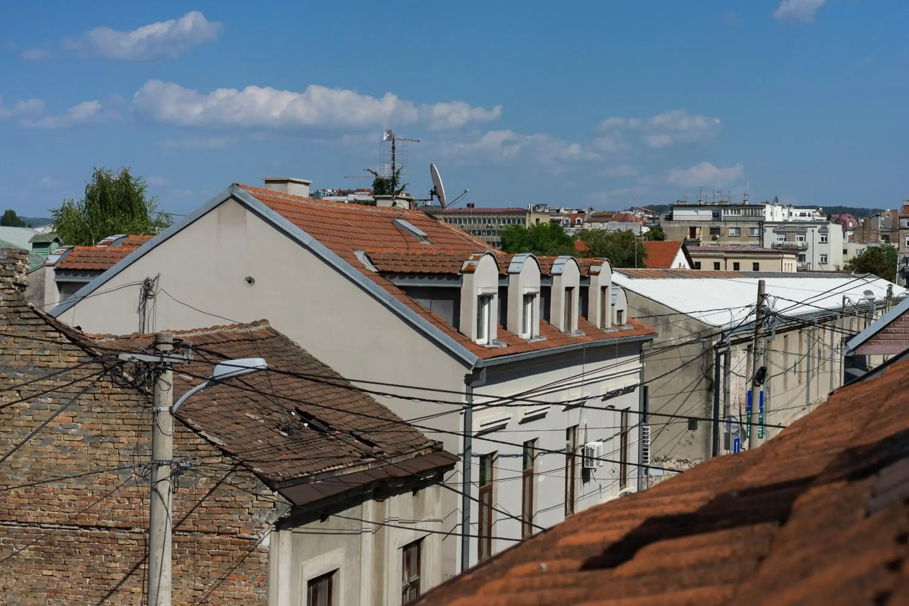 View (from property/room) in Good People design hostel