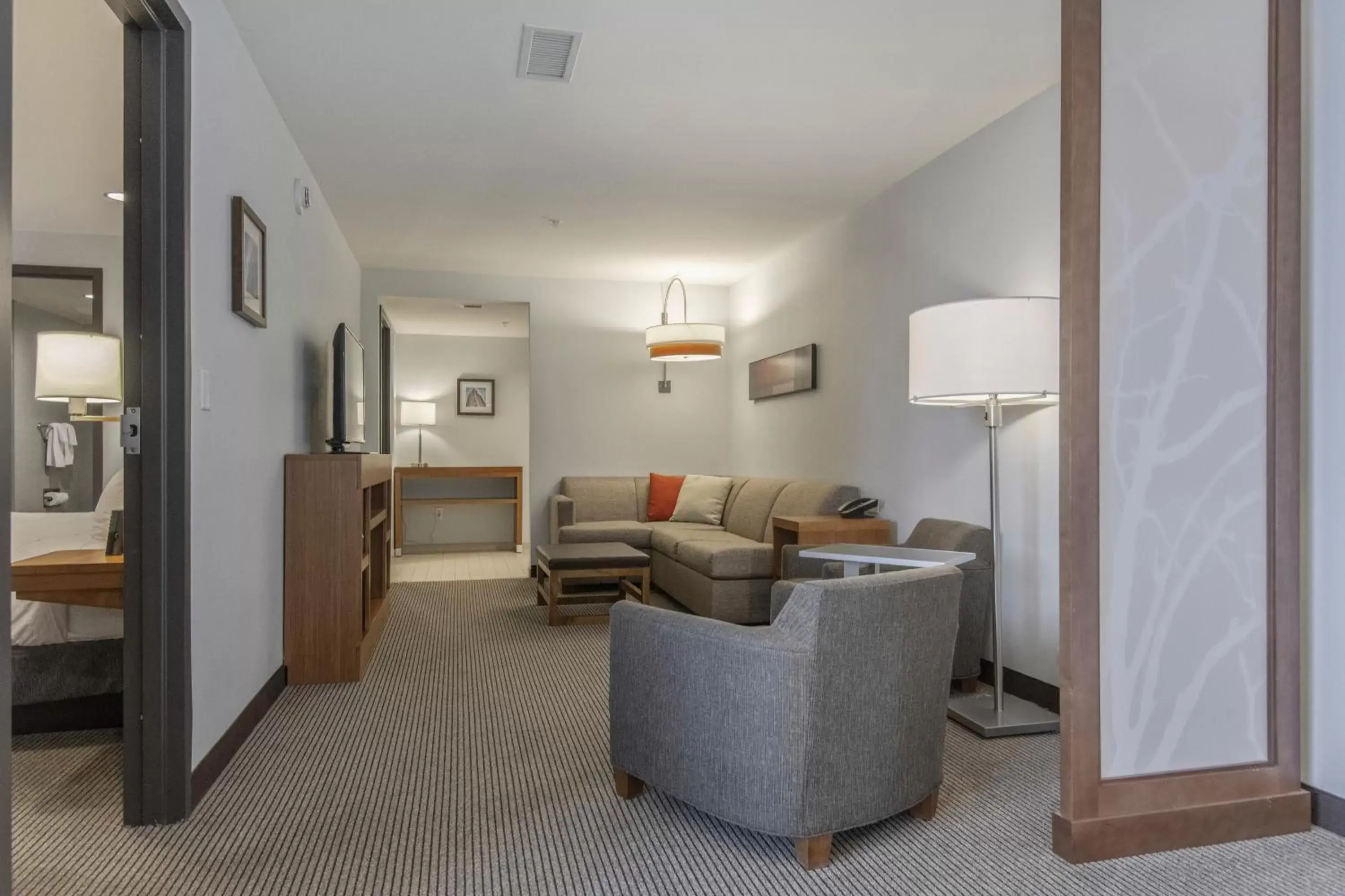 Living room, Seating Area in DoubleTree by Hilton Asheville Downtown