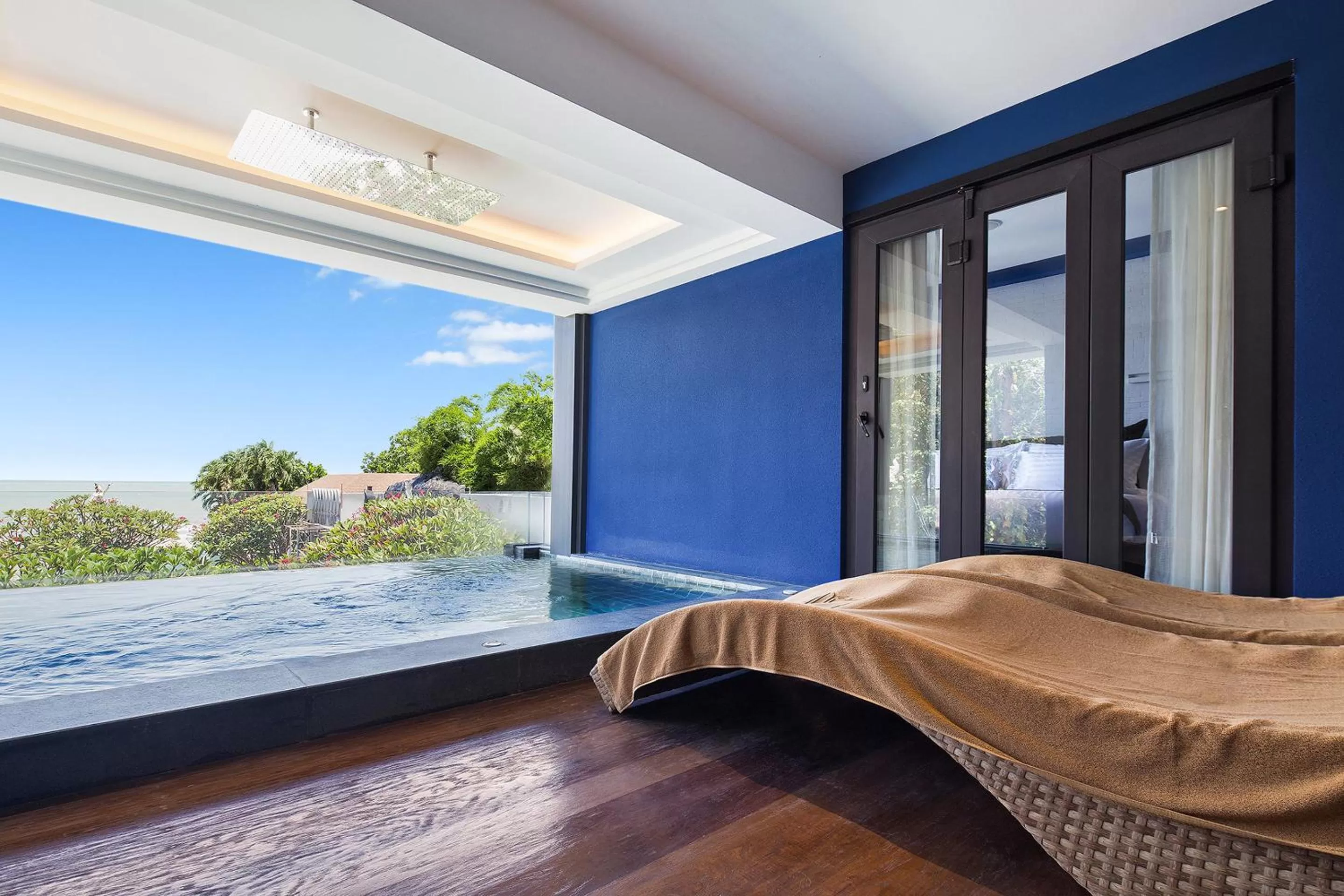 Pool view, Bed in Aksorn Rayong, The Vitality Collection - SHA PLUS