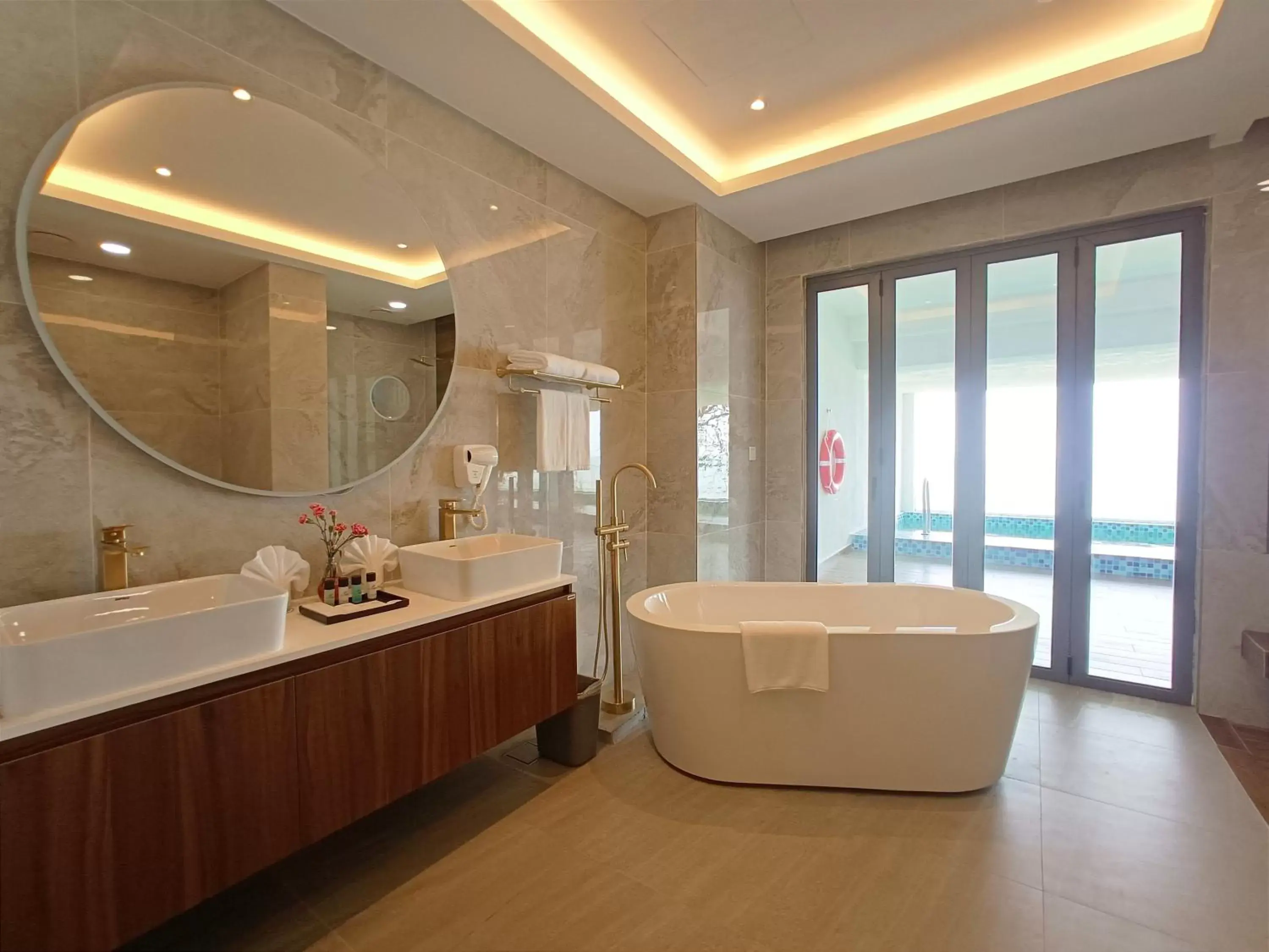 Bathroom in Pacific Regency Beach Resort, Port Dickson