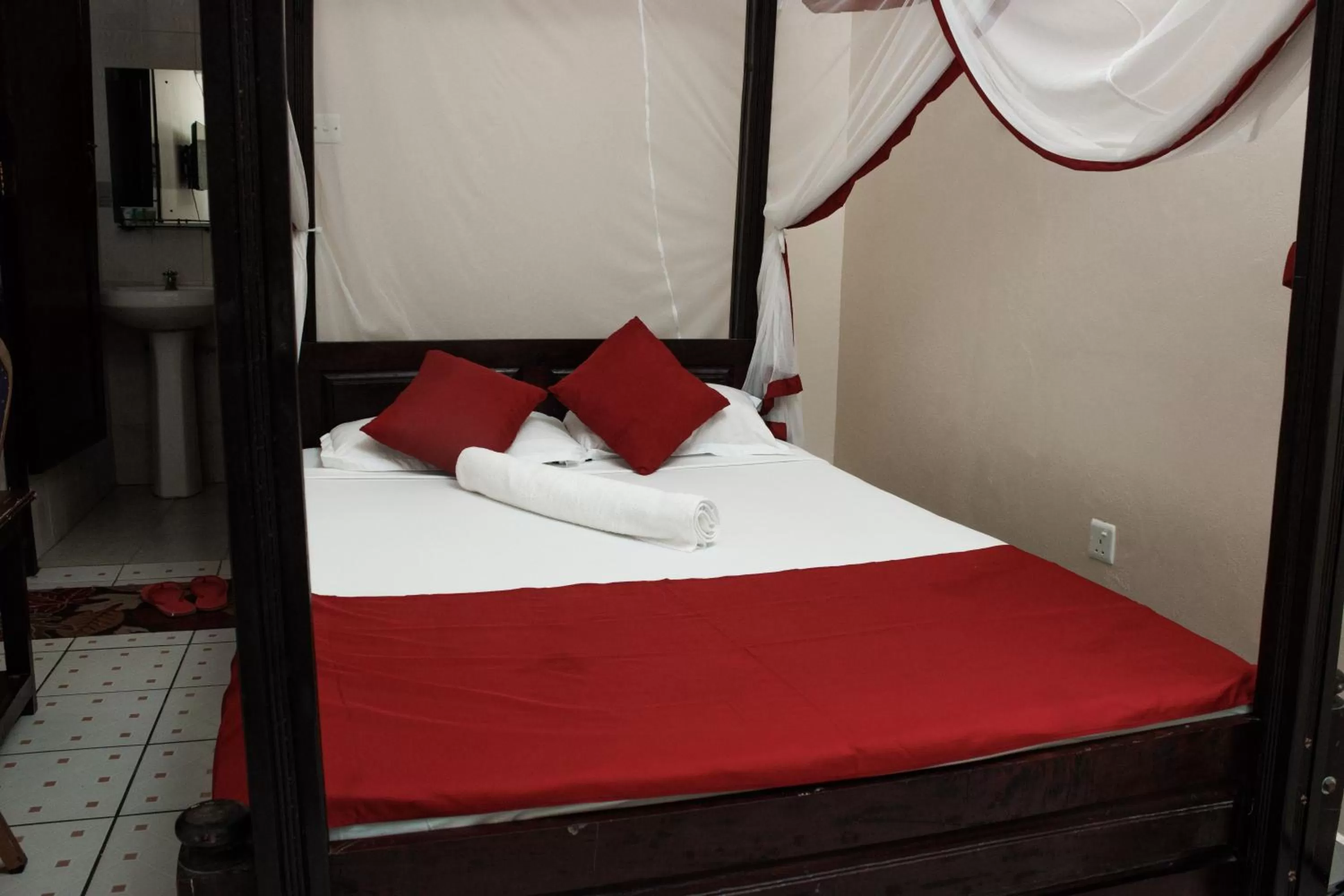 Bed in La Fattoria Resort