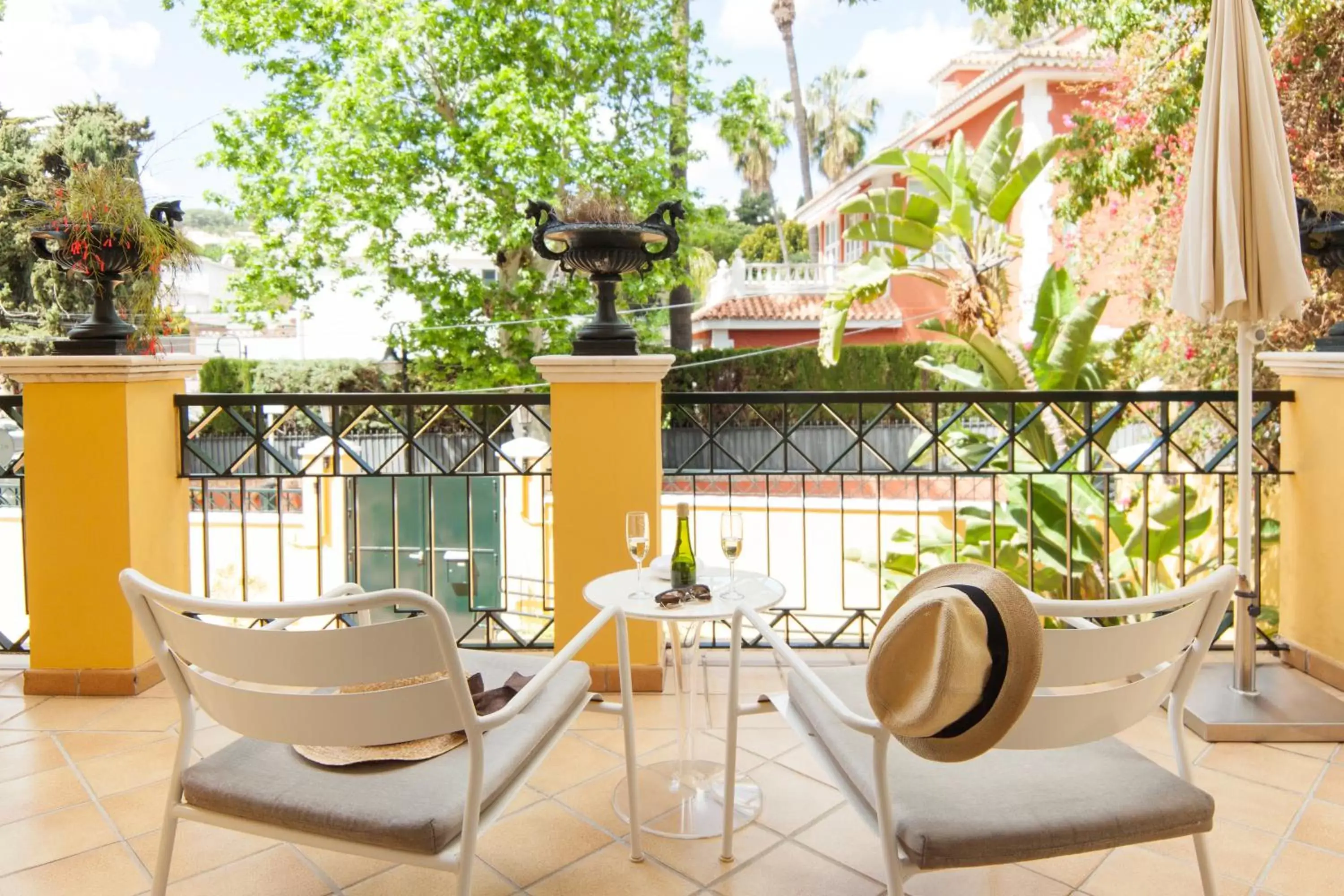 Garden view in Hotel Boutique Villa Lorena by Charming Stay Adults Recommended