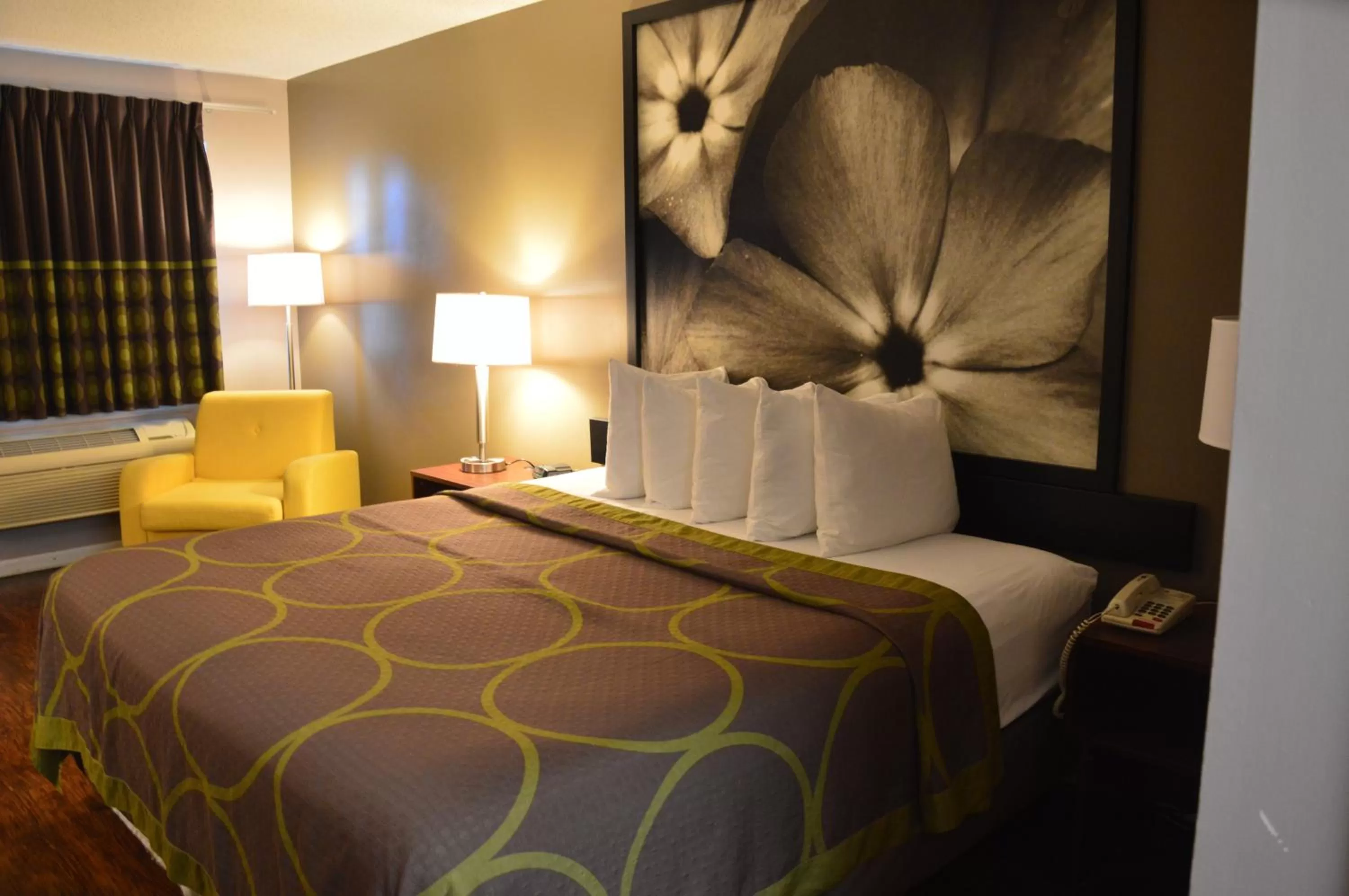 Bed in Super 8 by Wyndham Madison