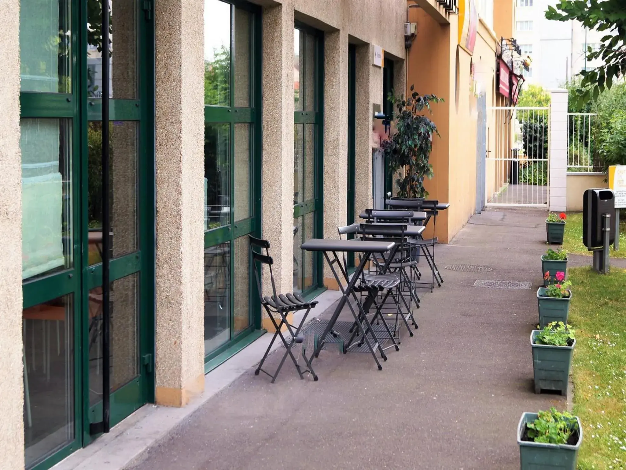 Balcony/Terrace, Patio/Outdoor Area in Première Classe Paris-Ouest Gennevilliers