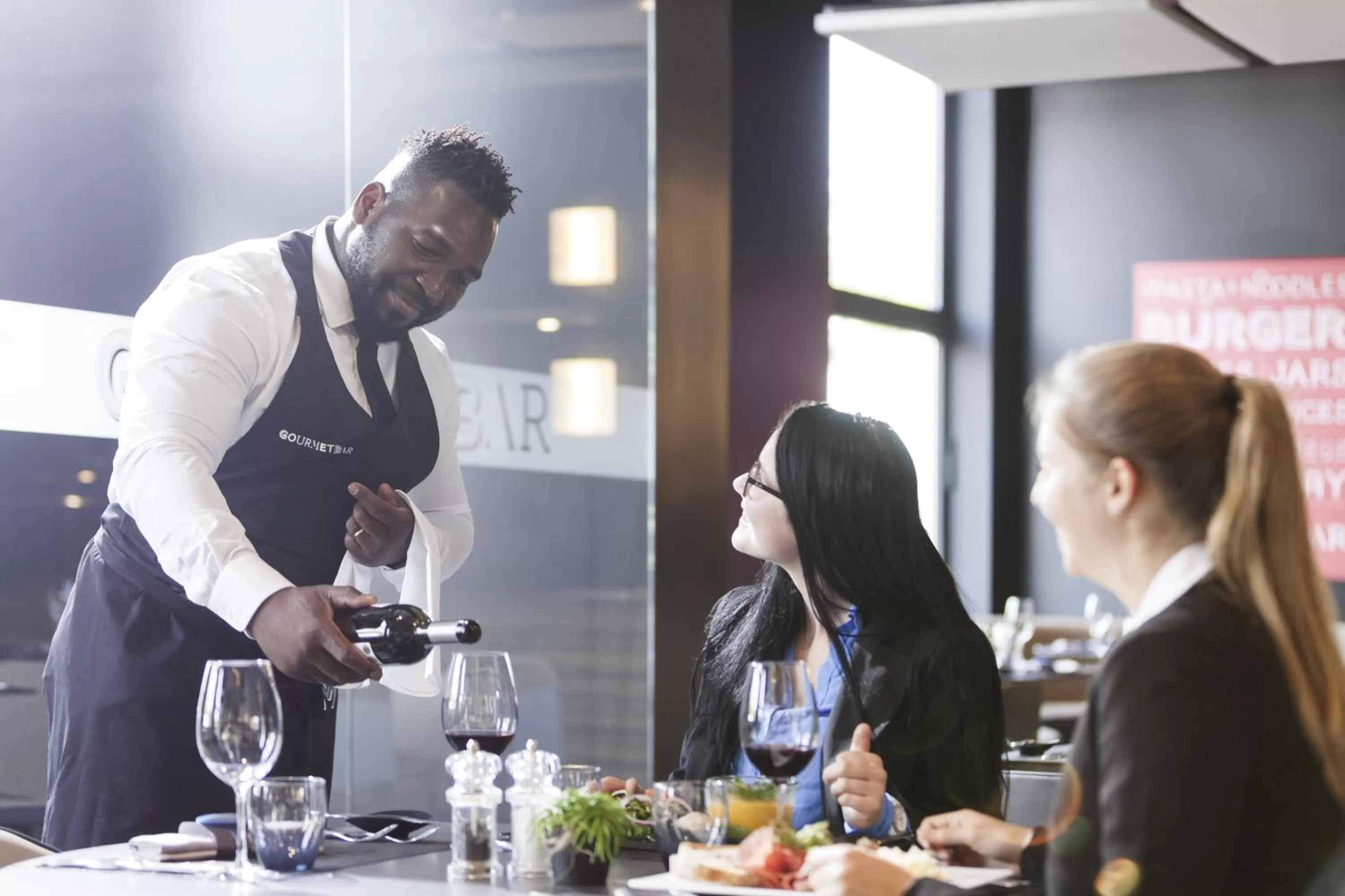 Staff in Novotel Bern Expo