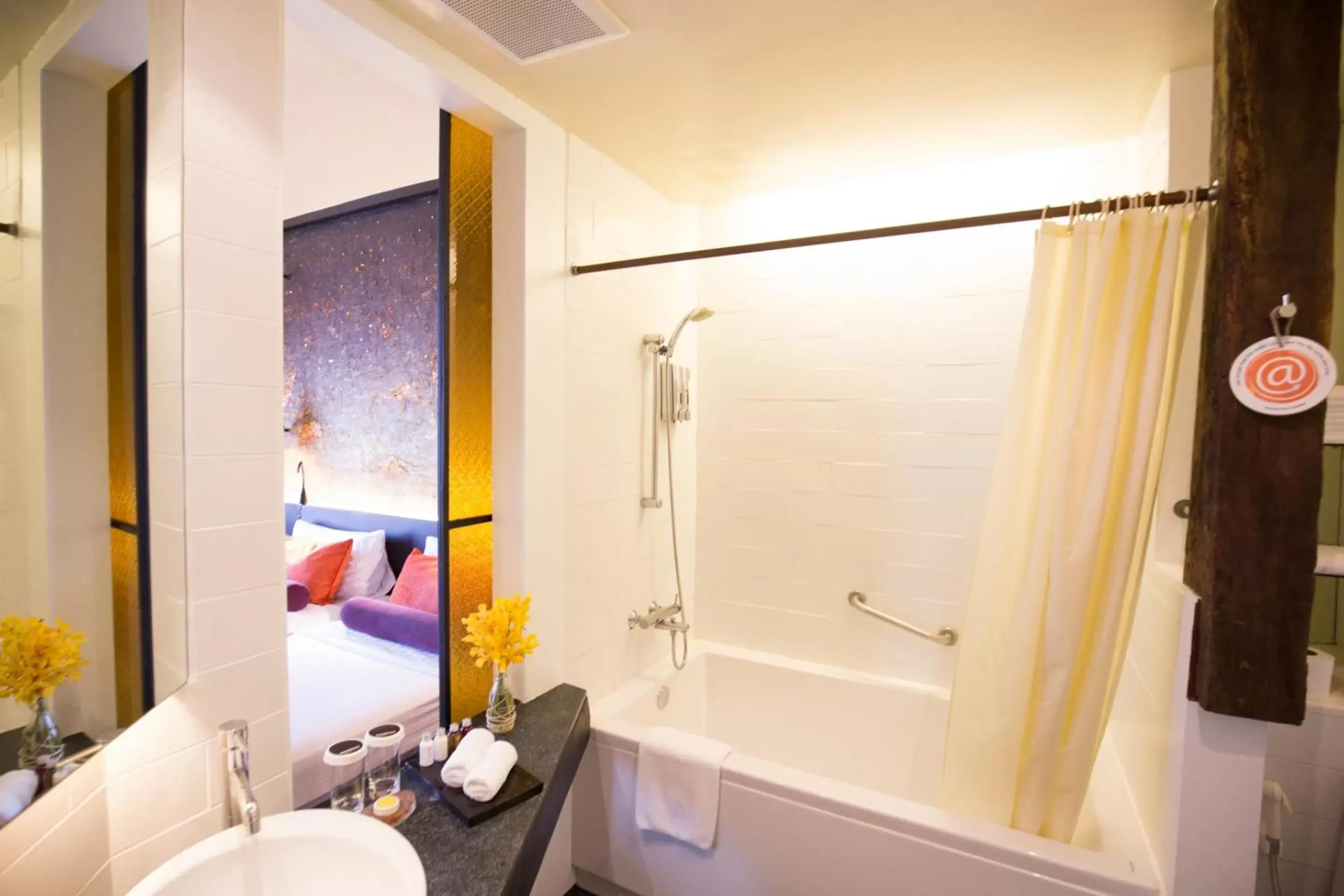 Toilet, Bathroom in Siam@Siam, Design Hotel Bangkok